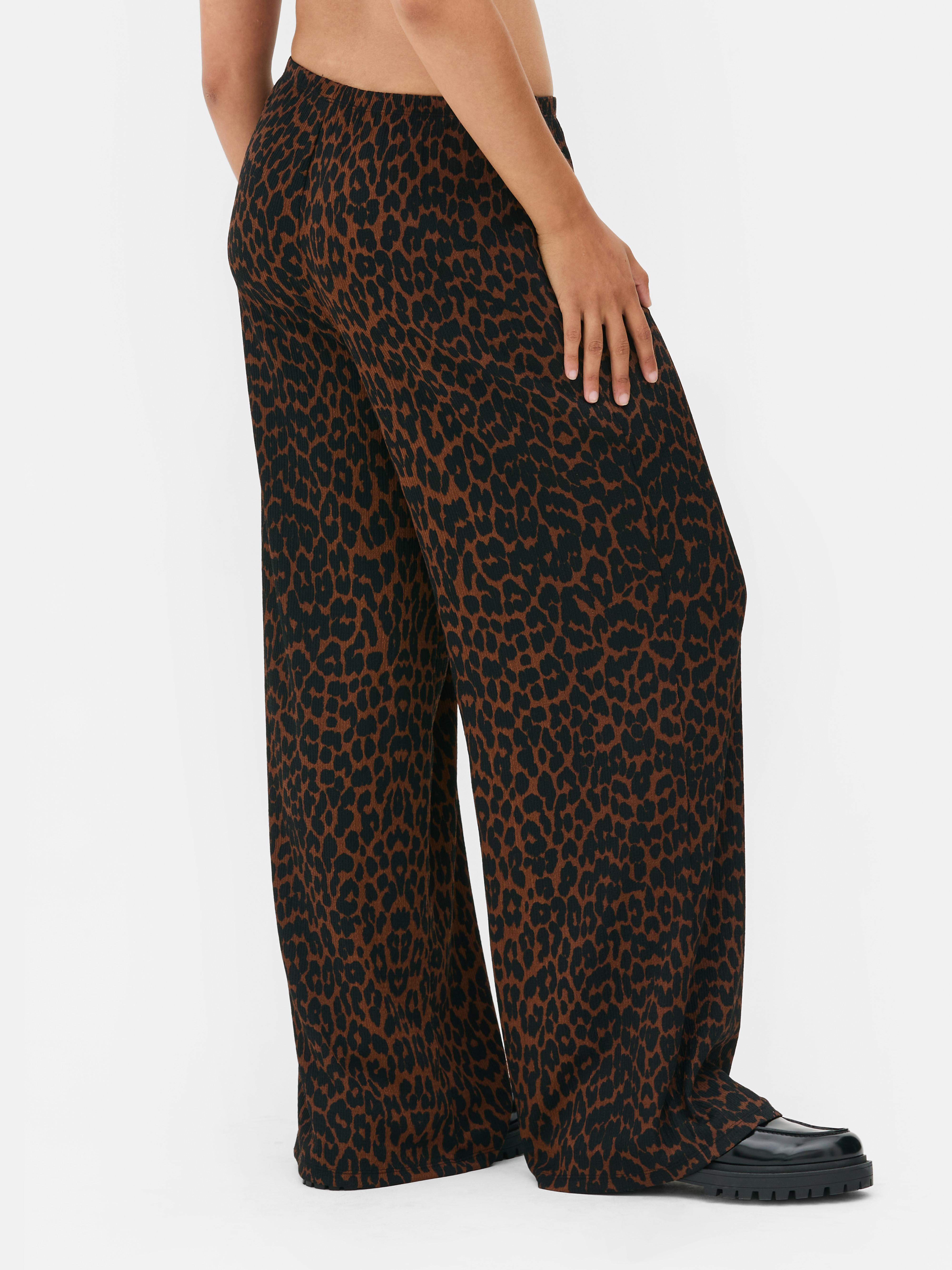 Crinkle Wide Leg Pants