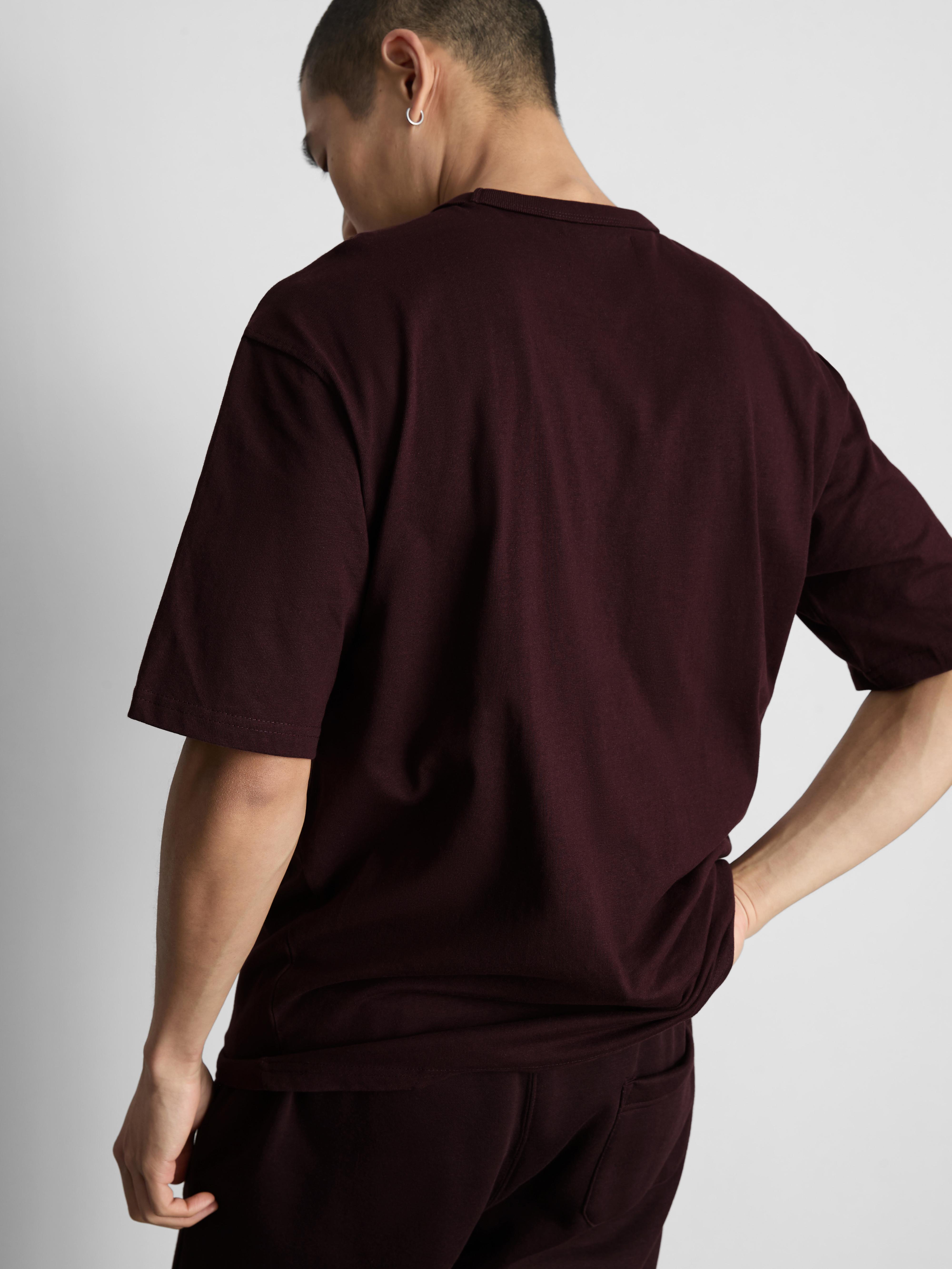 Men's Dark Purple Short Sleeve Essential T-Shirt