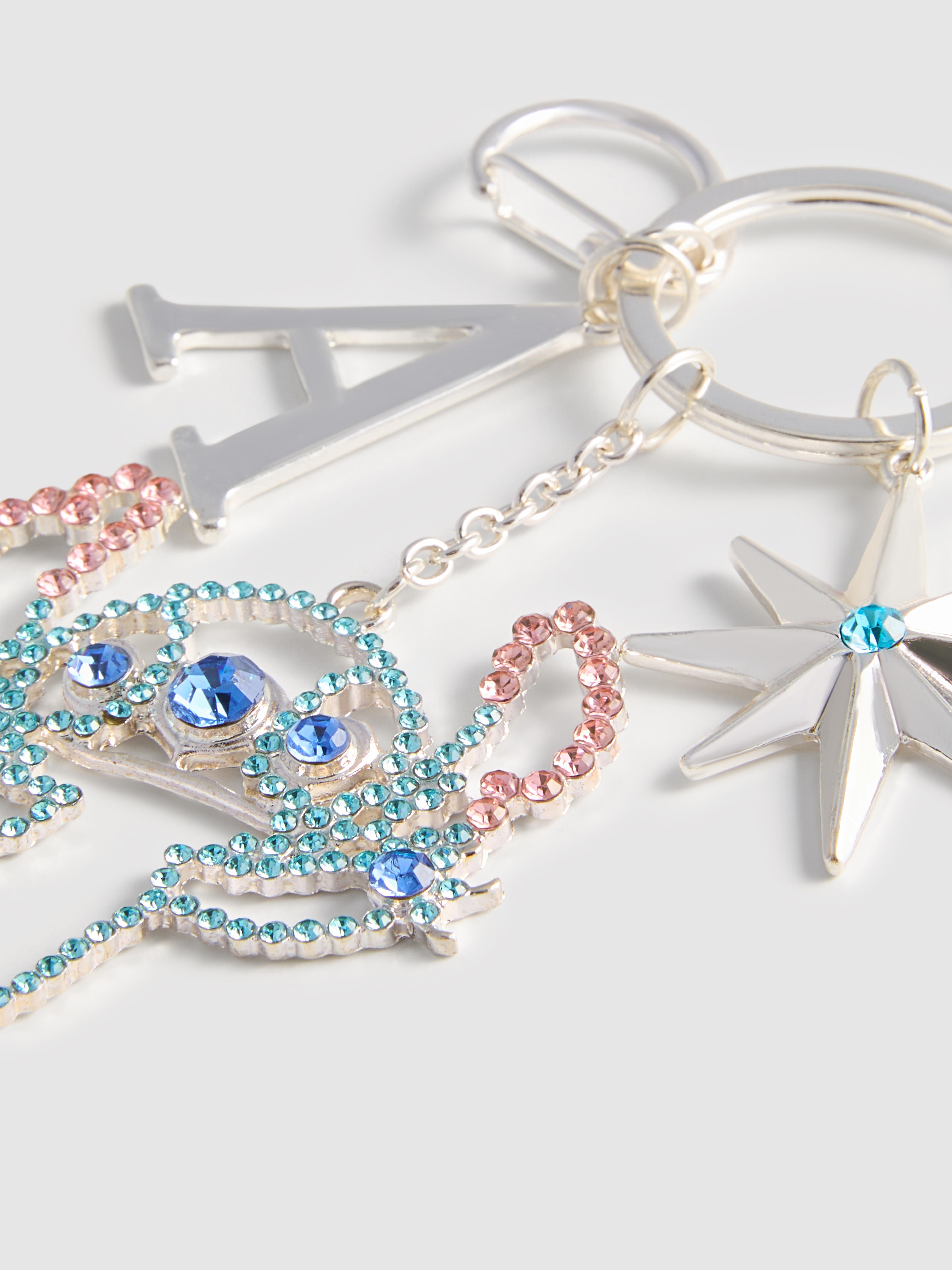 Disney’s Stitch Diamanté Initial Keyring