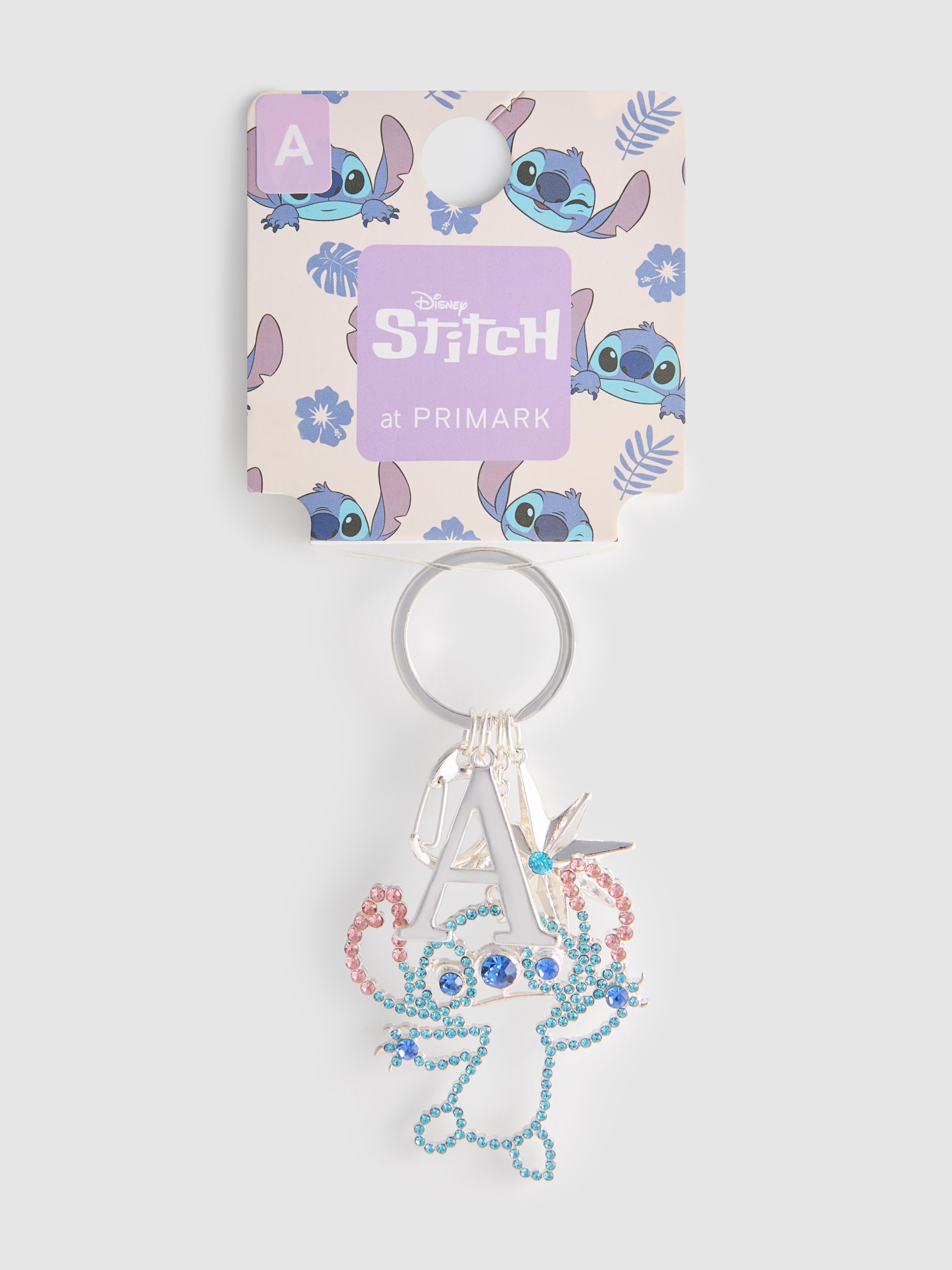 Disney’s Stitch Diamanté Initial Keyring