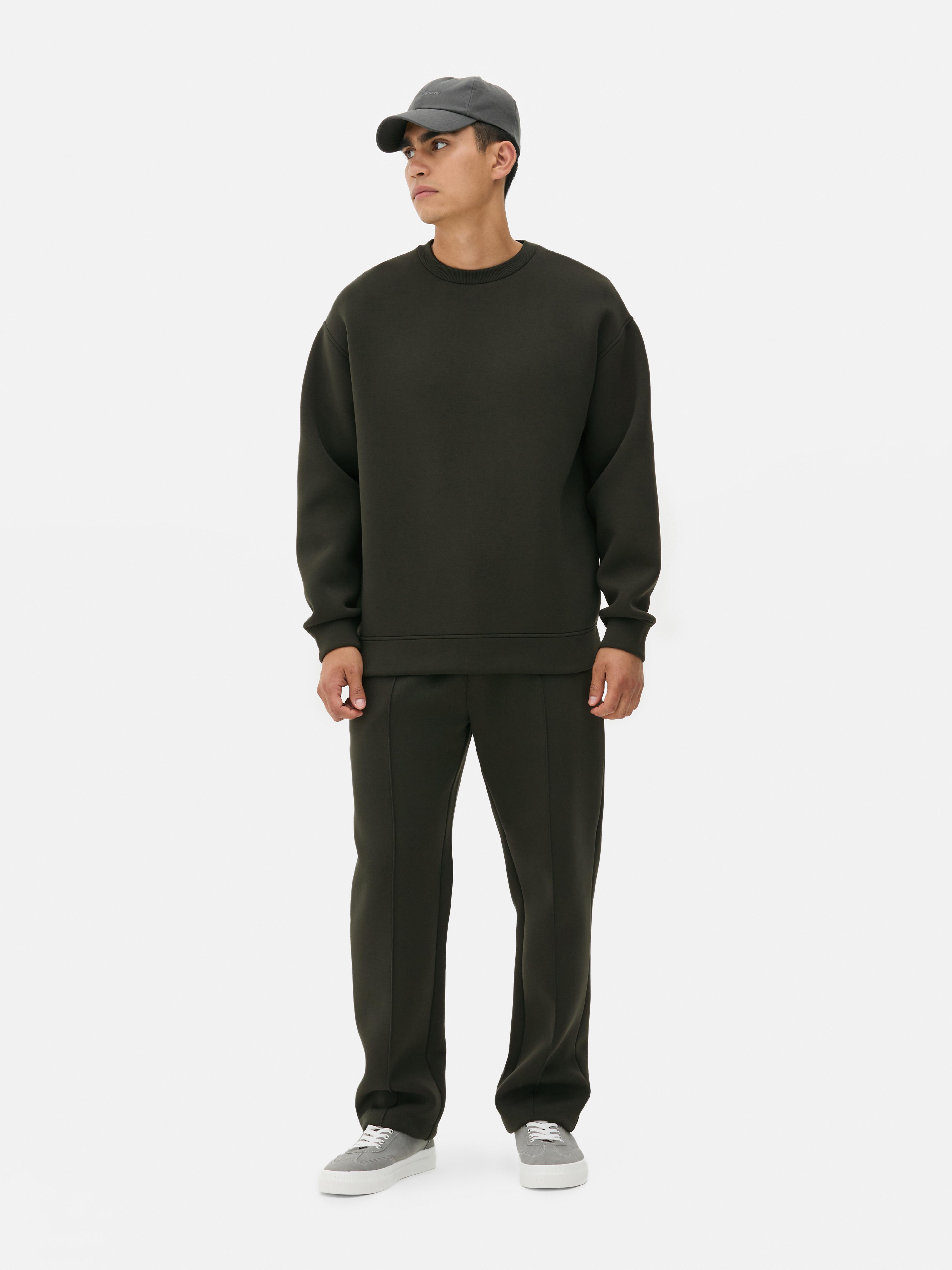 Sweatshirt in Blockfarben