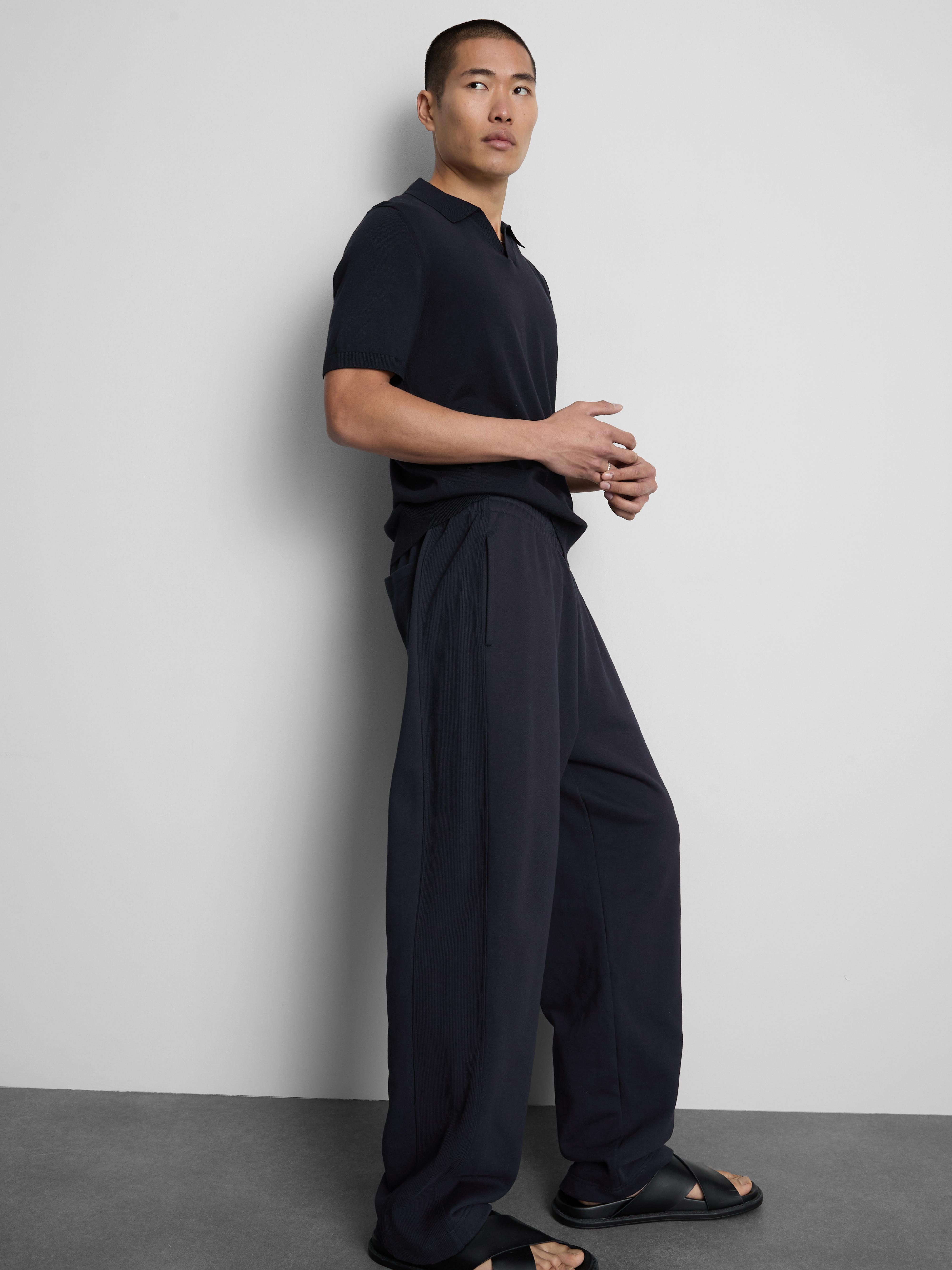 Polo manga curta formal