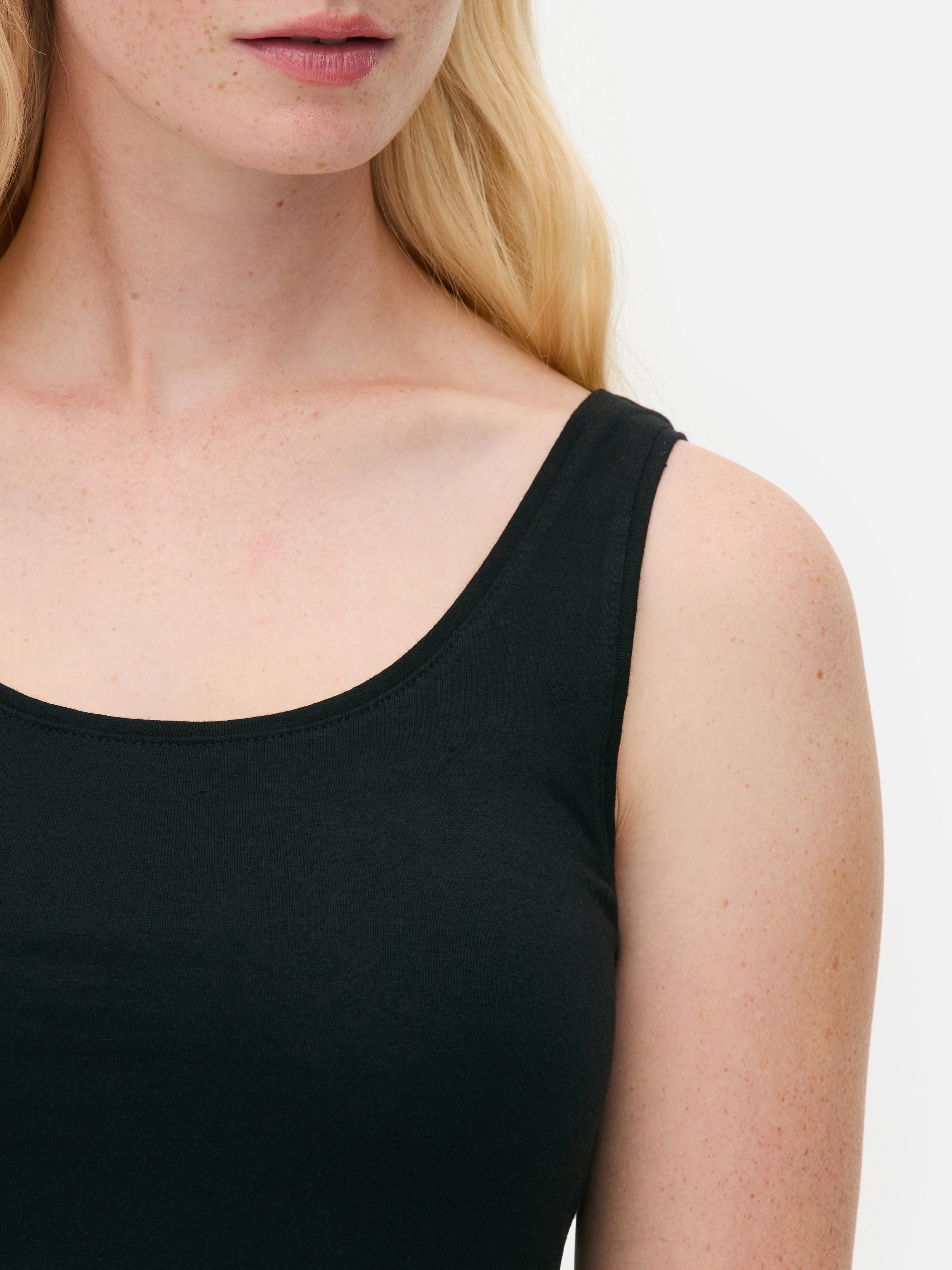 2pk Stretch Scoop Neck Vests