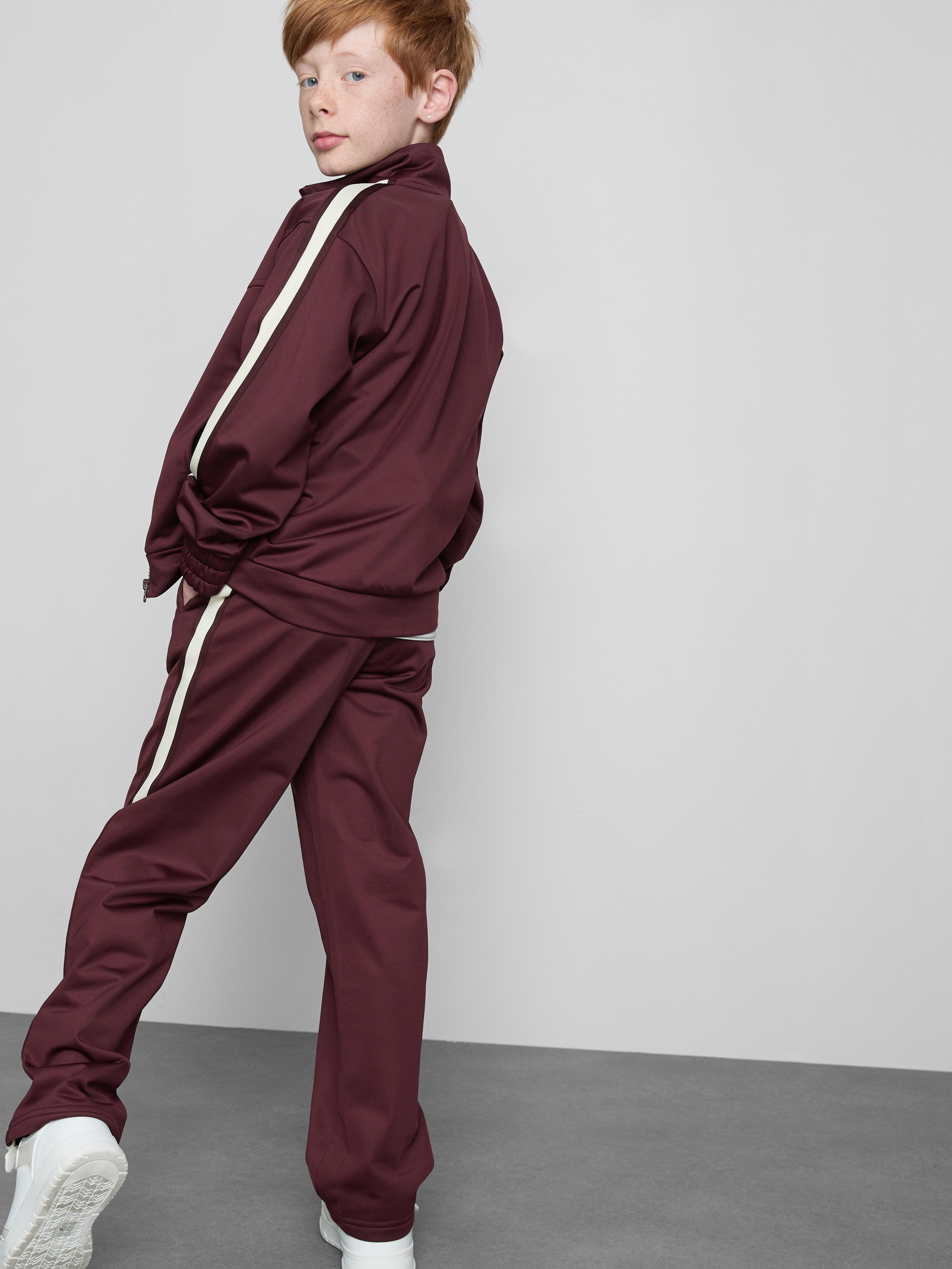 7-15yrs | Funnel Neck Zip-Up Sweatshirt