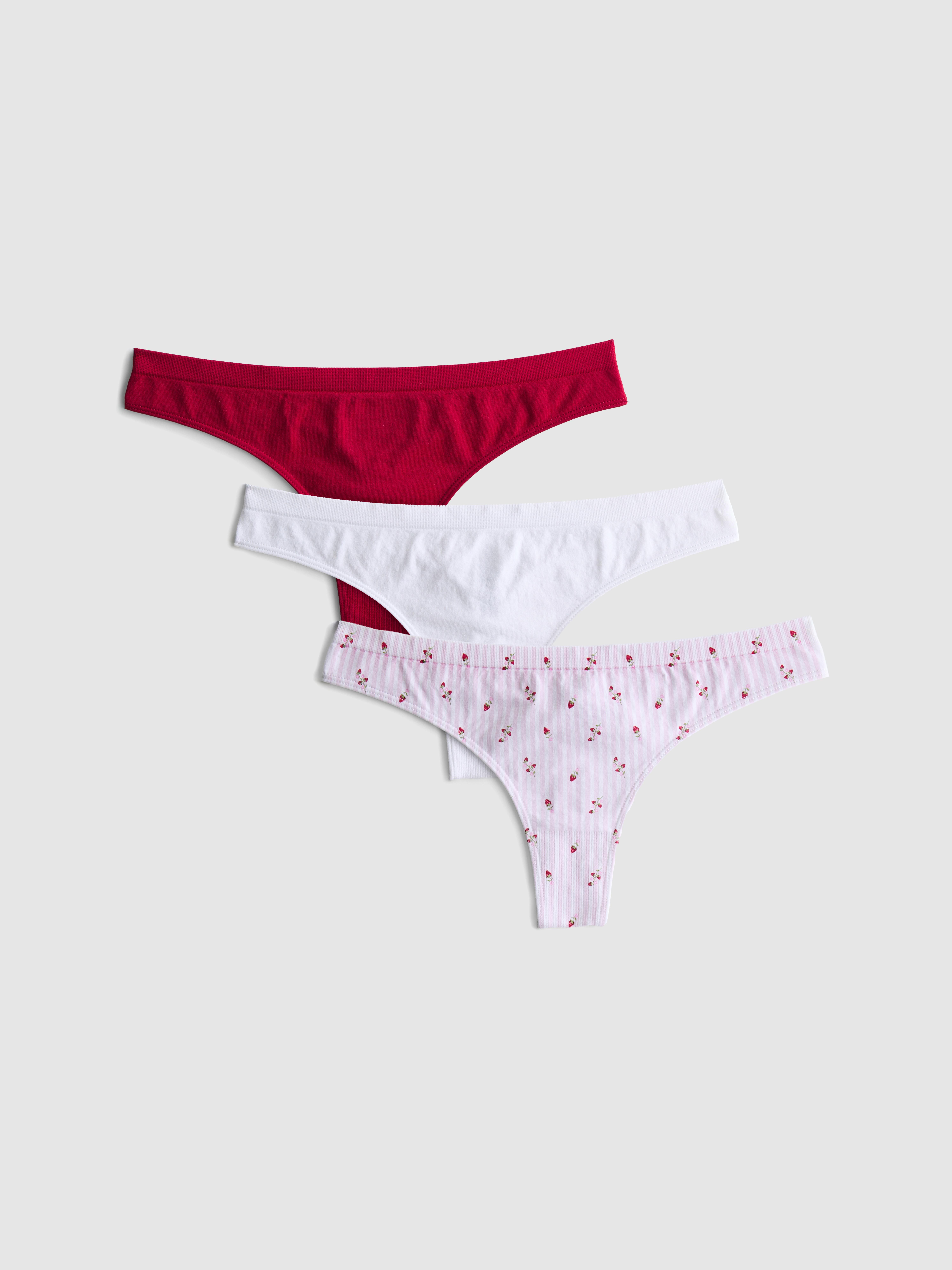 Nahtlose Tangas, 3er-Pack