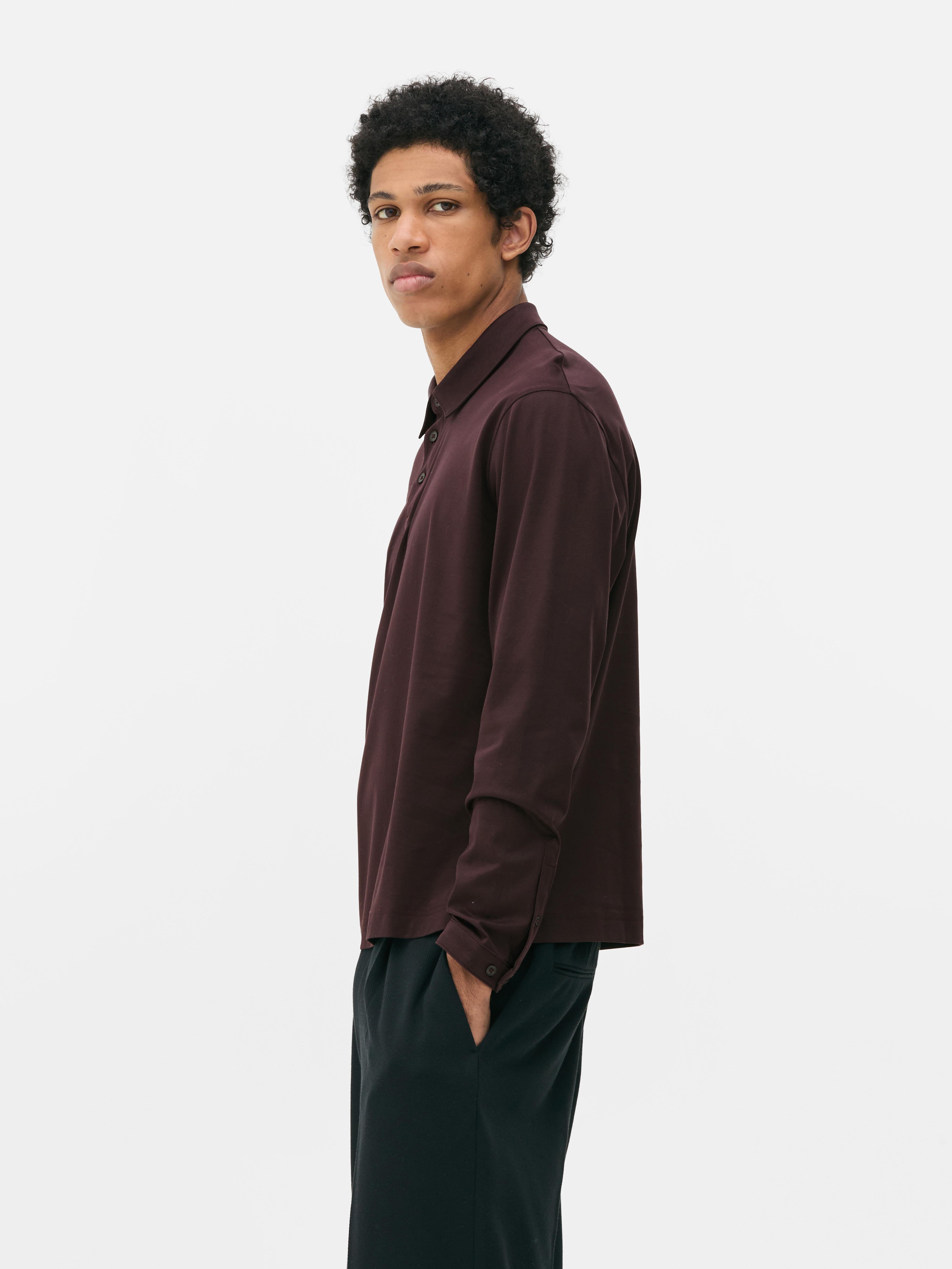 Long Sleeve Polo Shirt