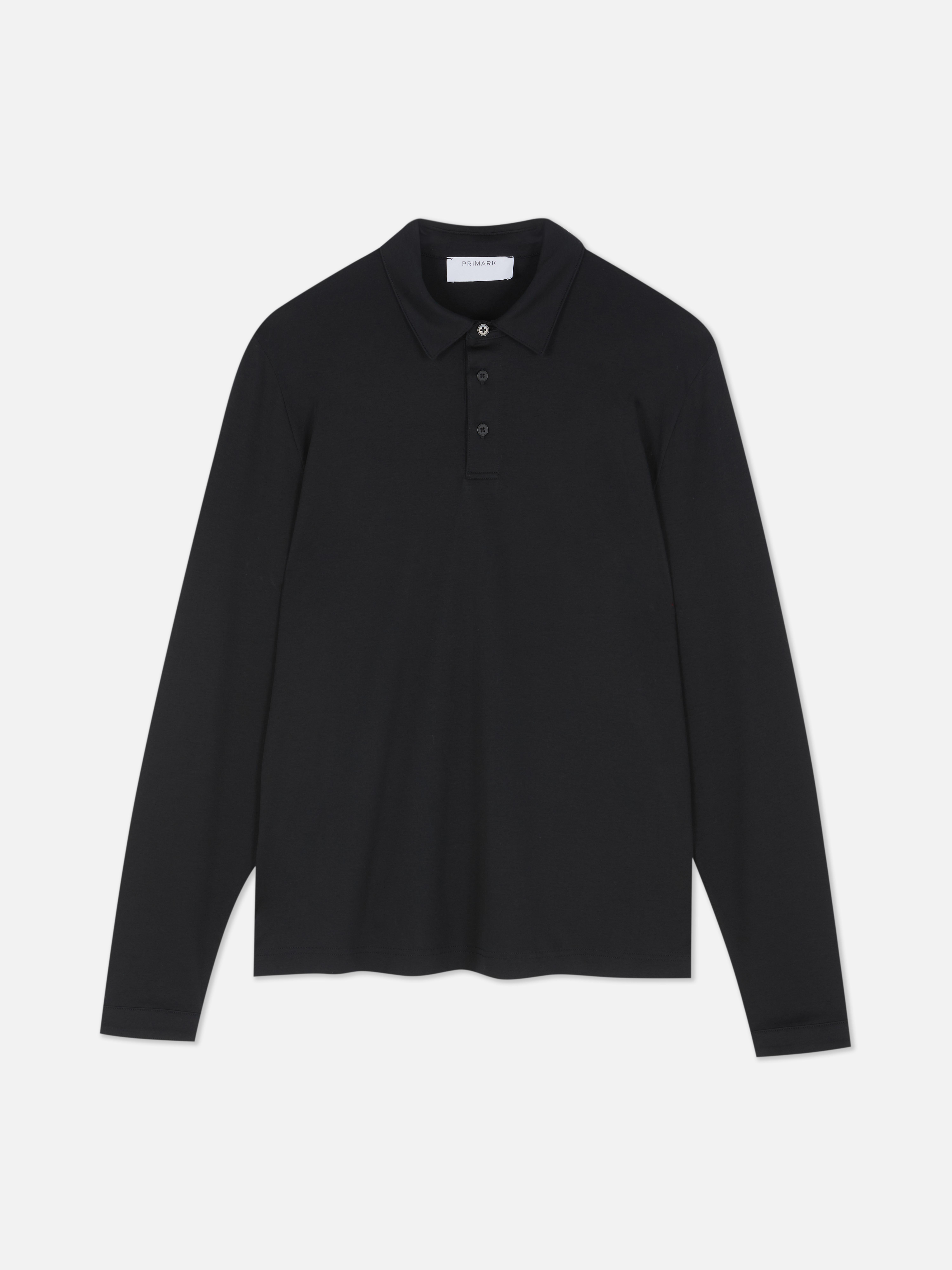 Long Sleeve Polo Shirt