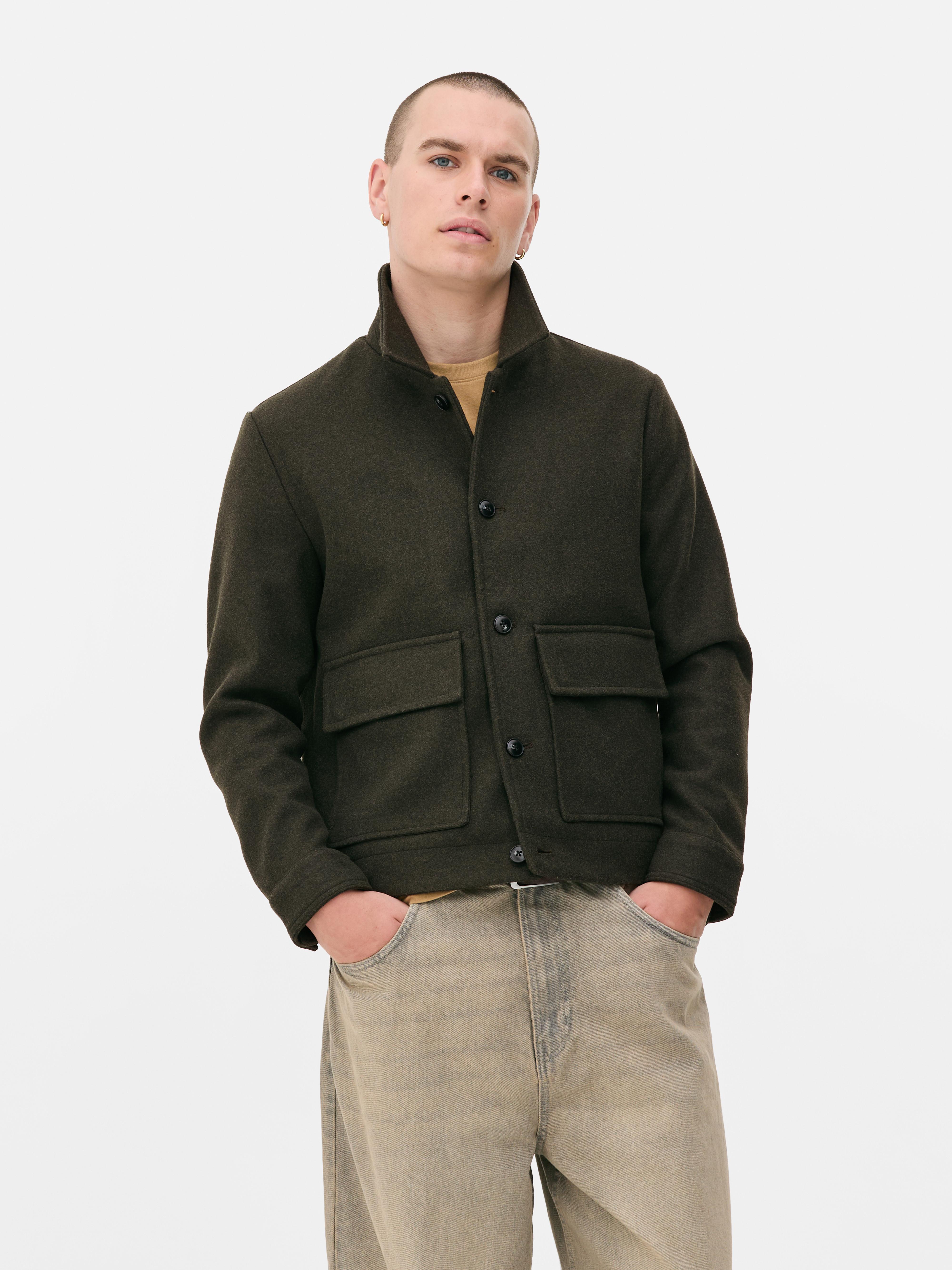 Patch Pocket Canvas Jacket