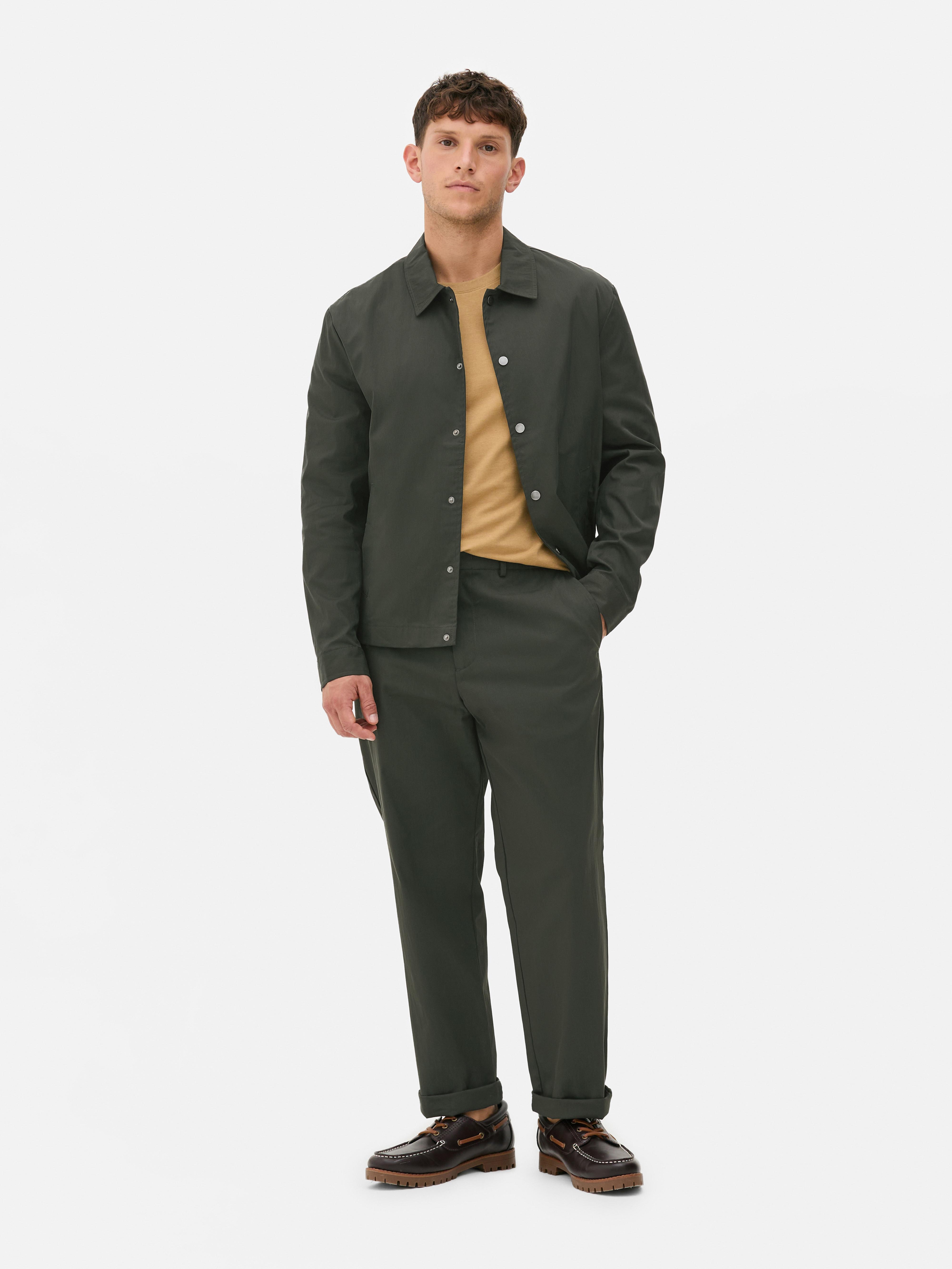 Button-Up Canvas Jacket