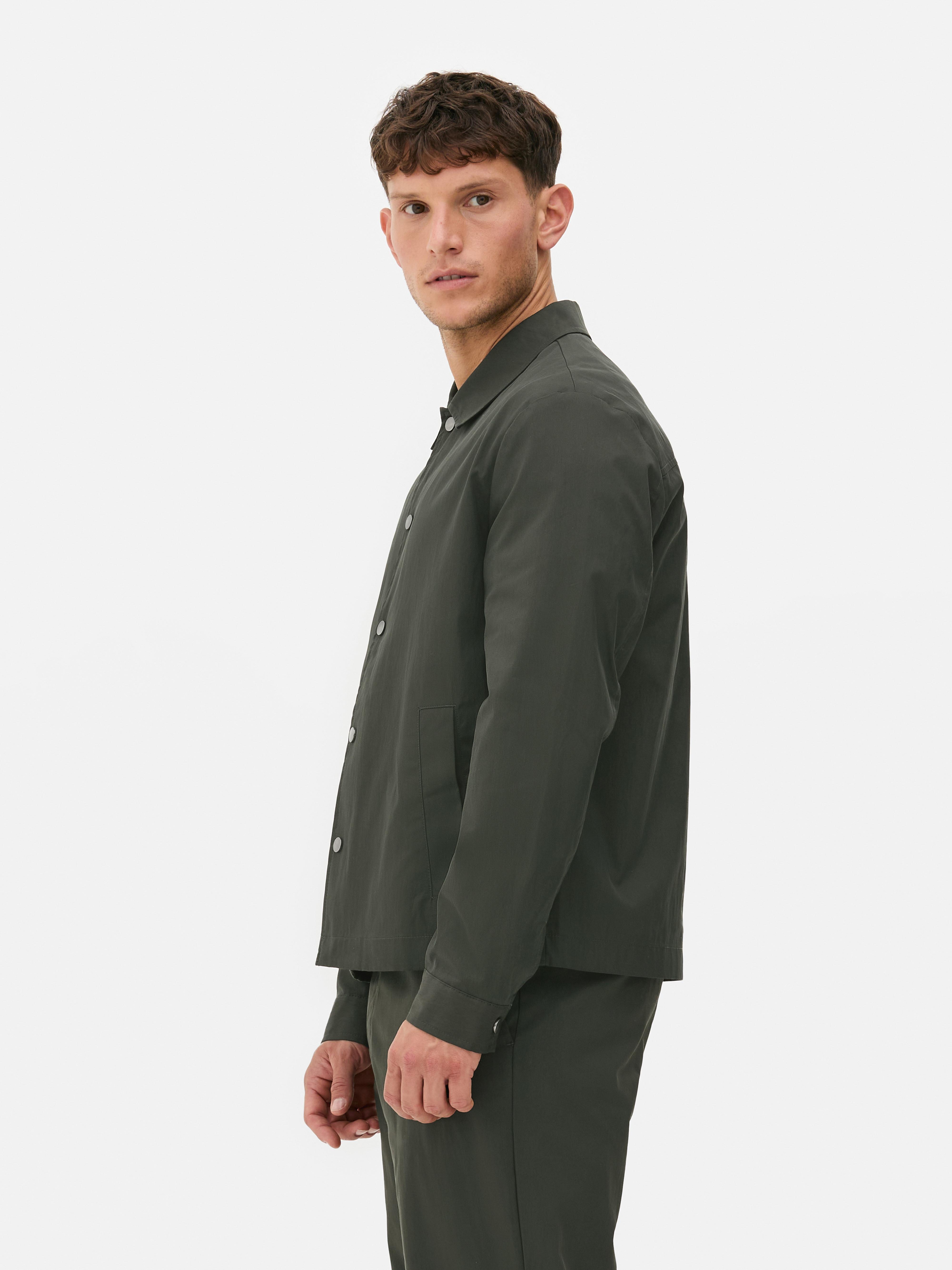 Button-Up Canvas Jacket