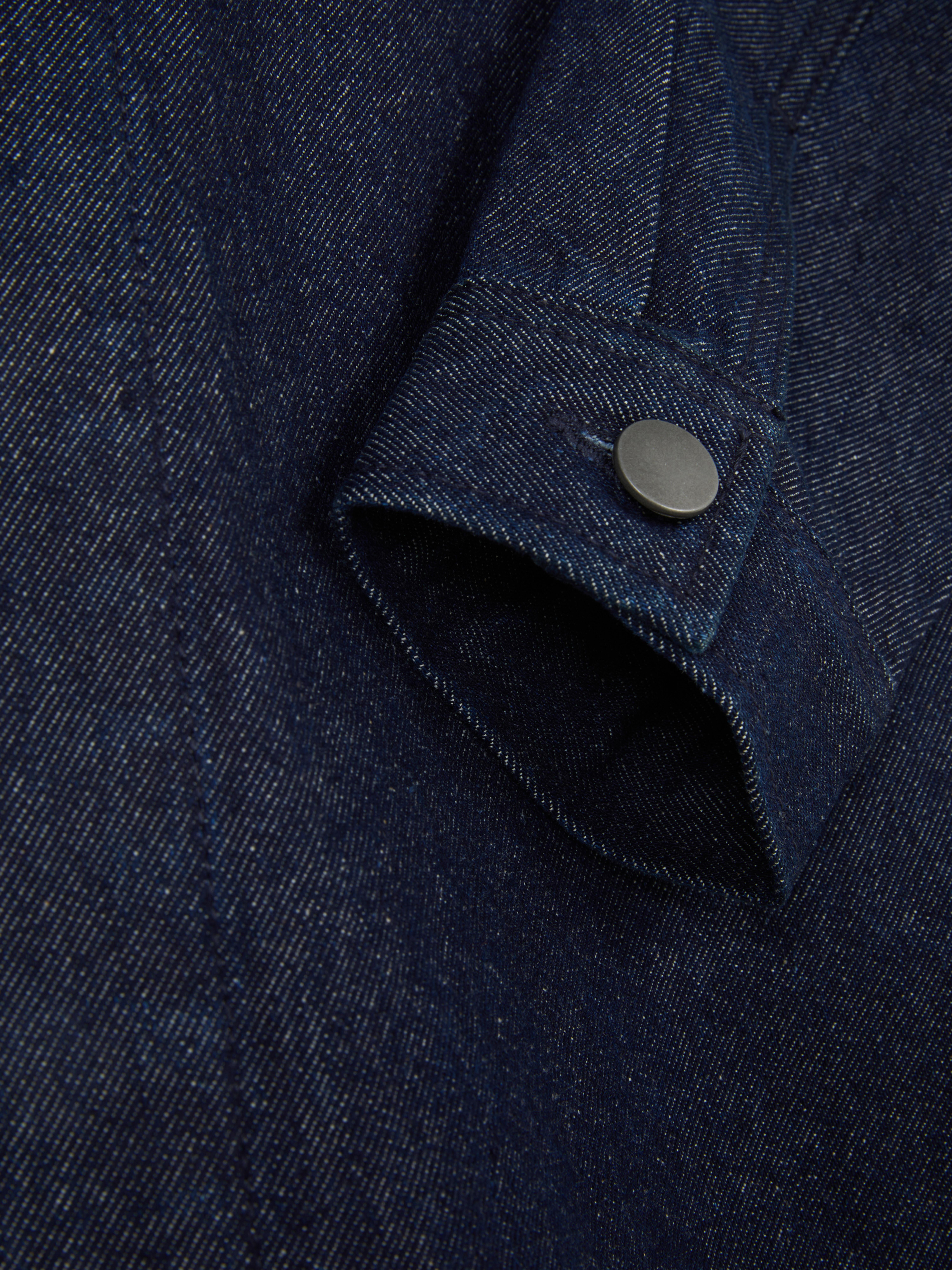 Denim-Hemdjacke