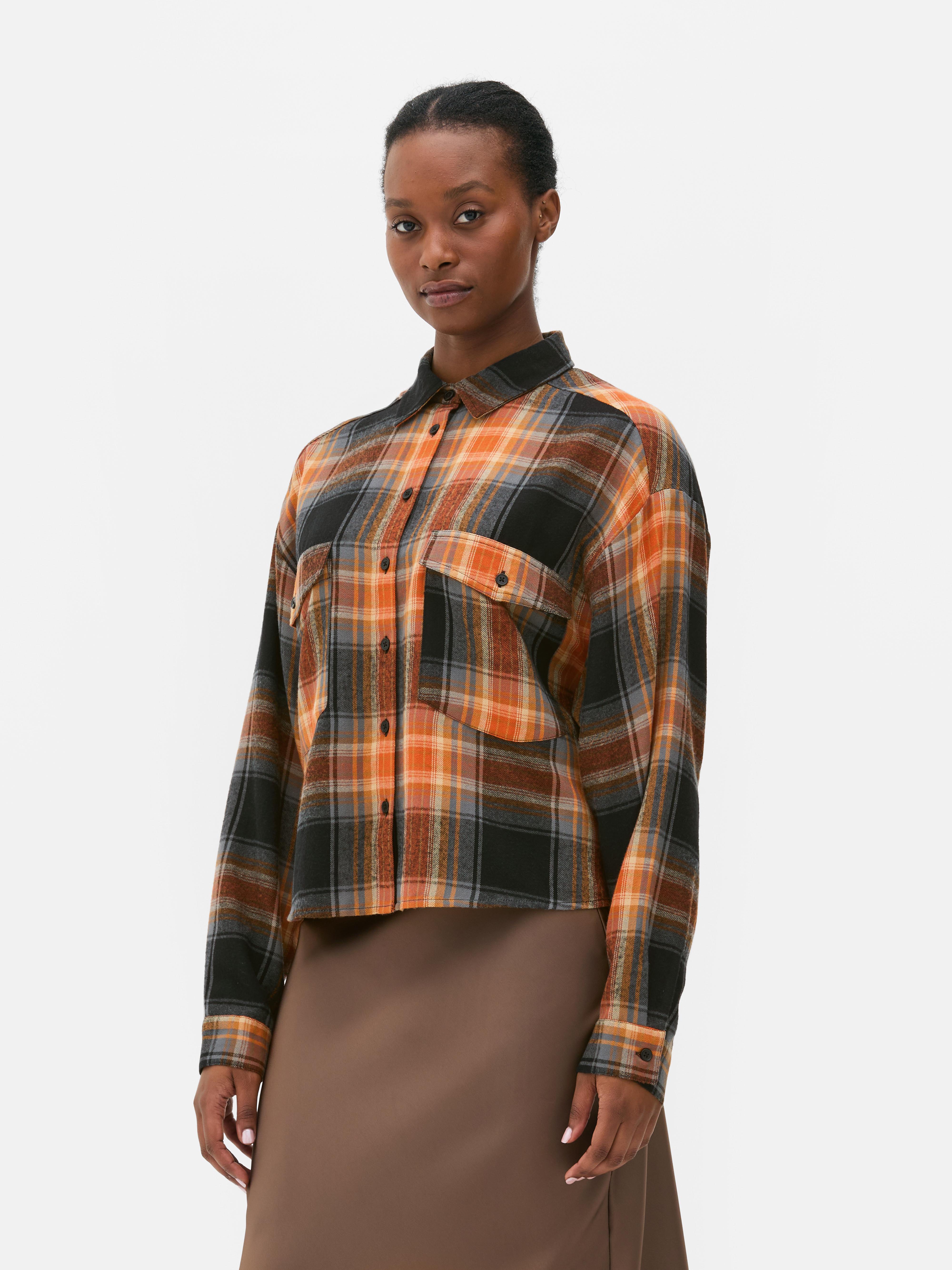 Check Boxy Shirt
