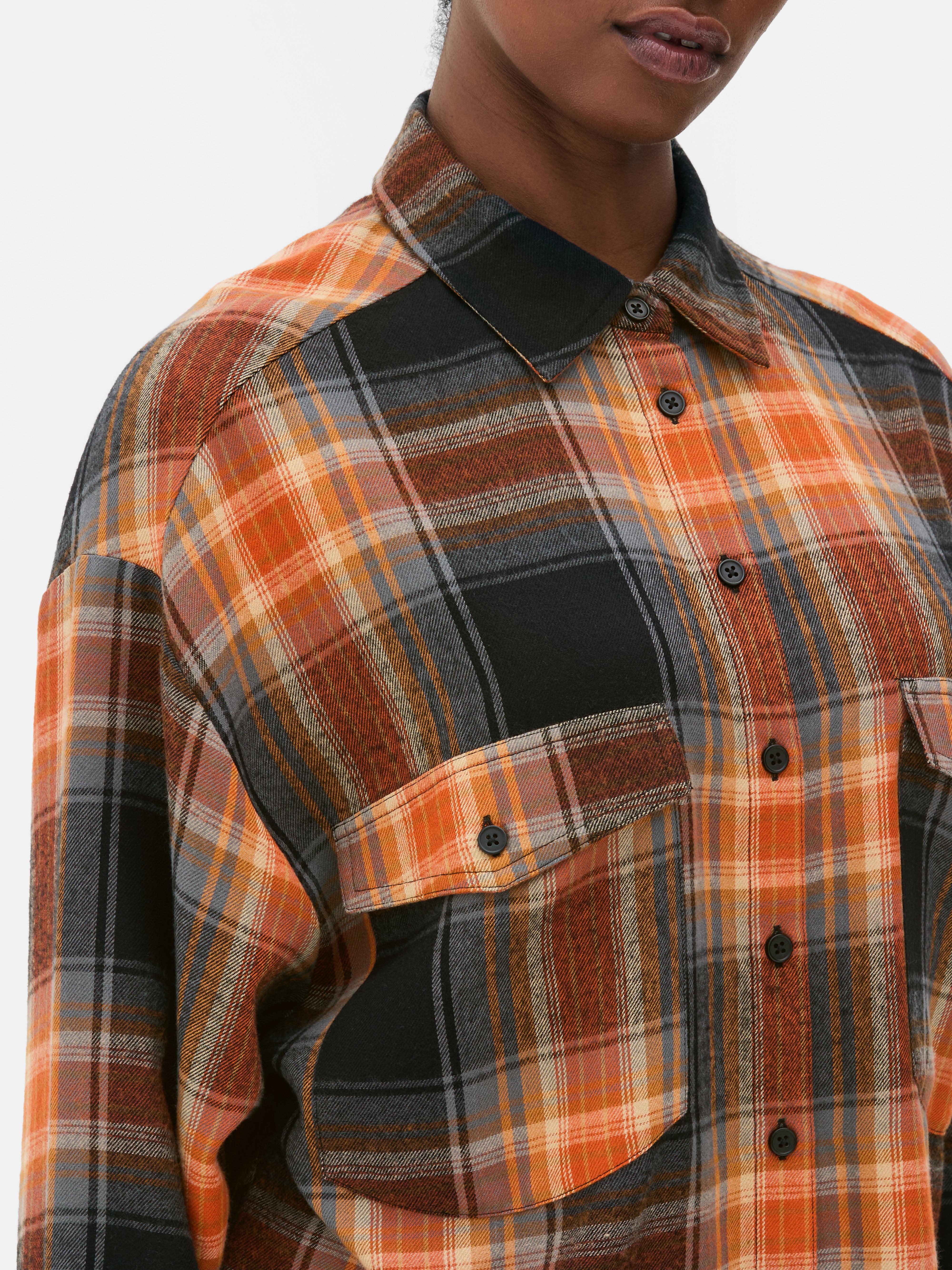 Check Boxy Shirt