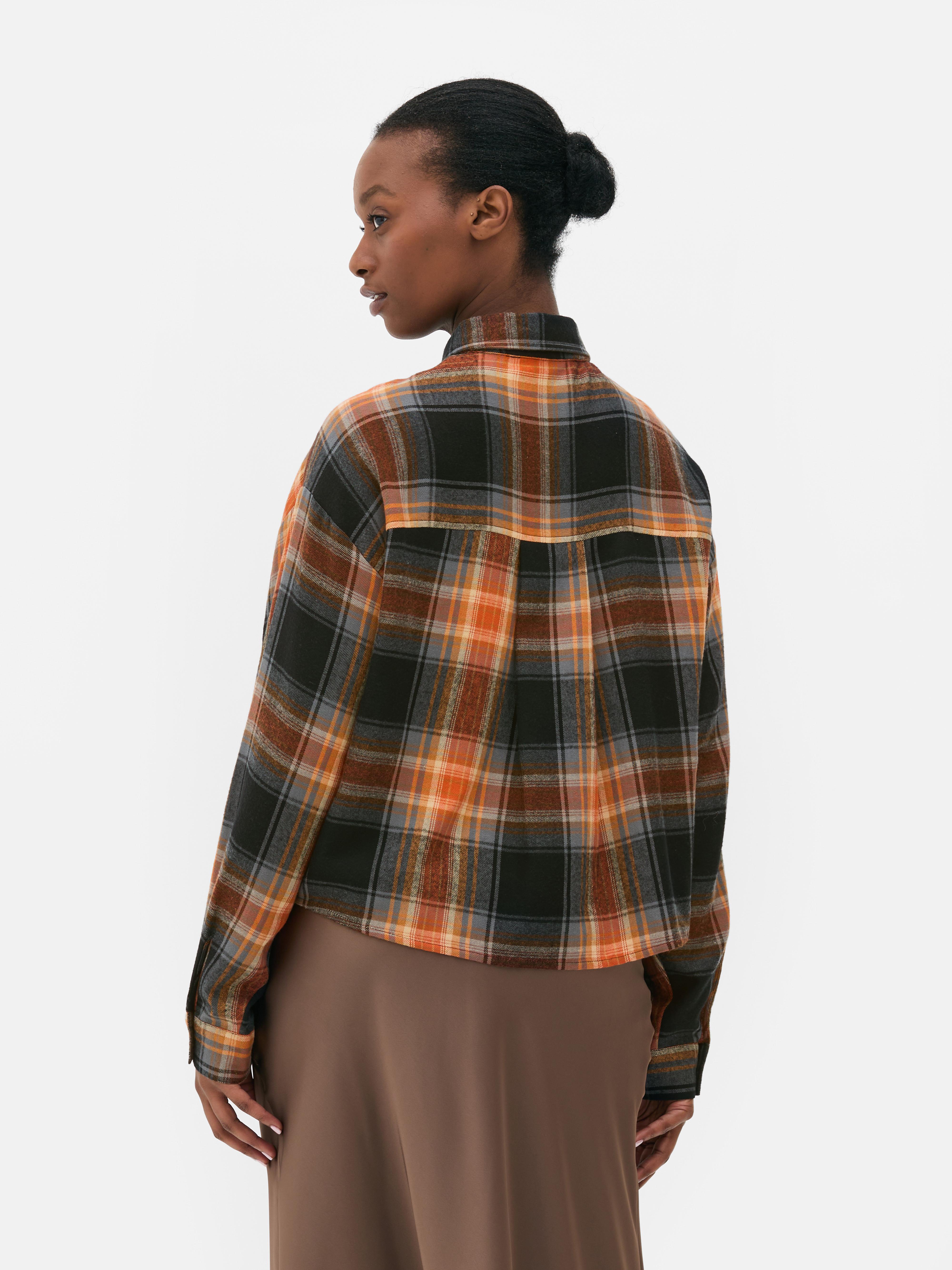 Check Boxy Shirt
