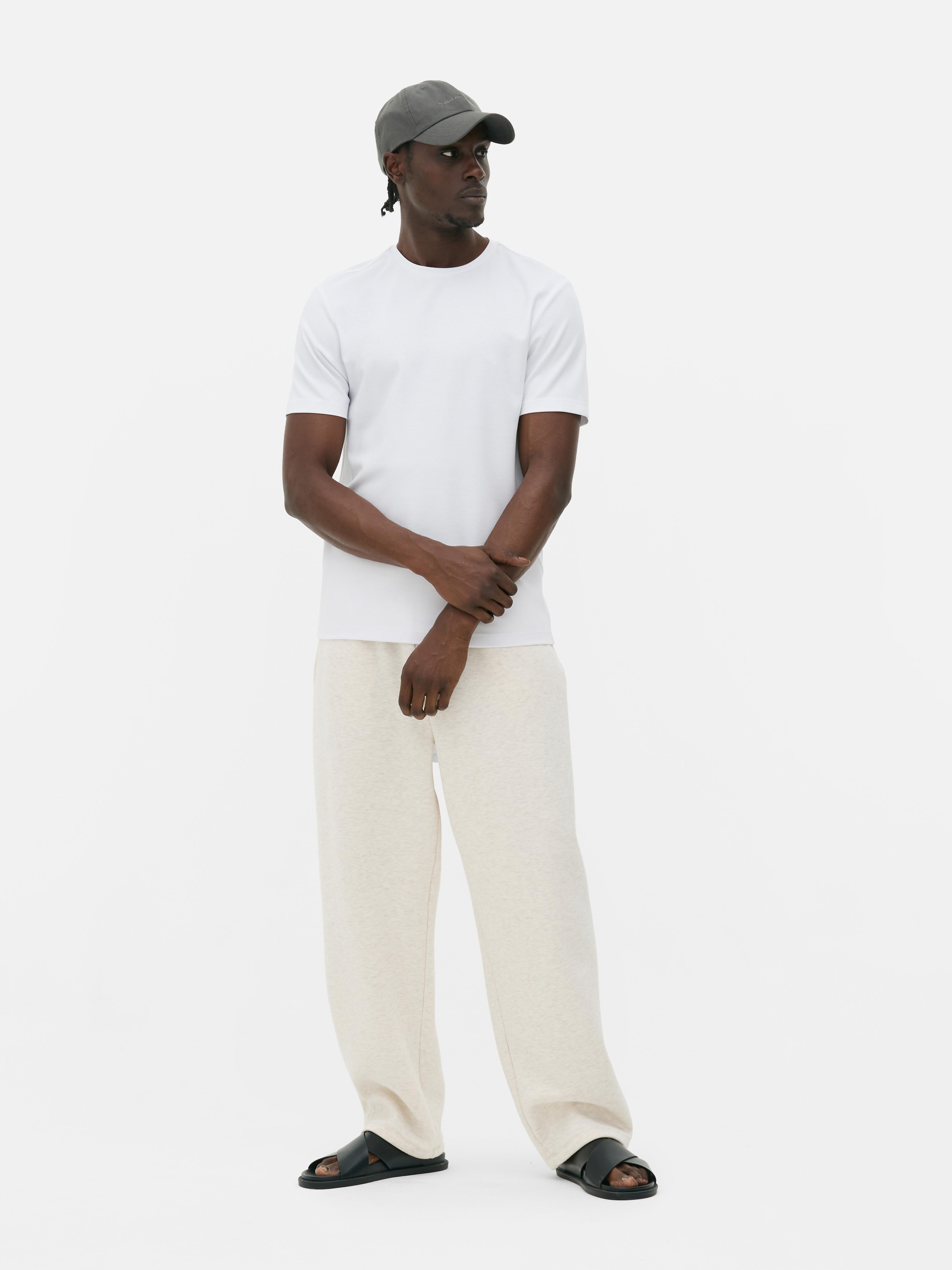 Slim Fit Short Sleeve T-Shirt White