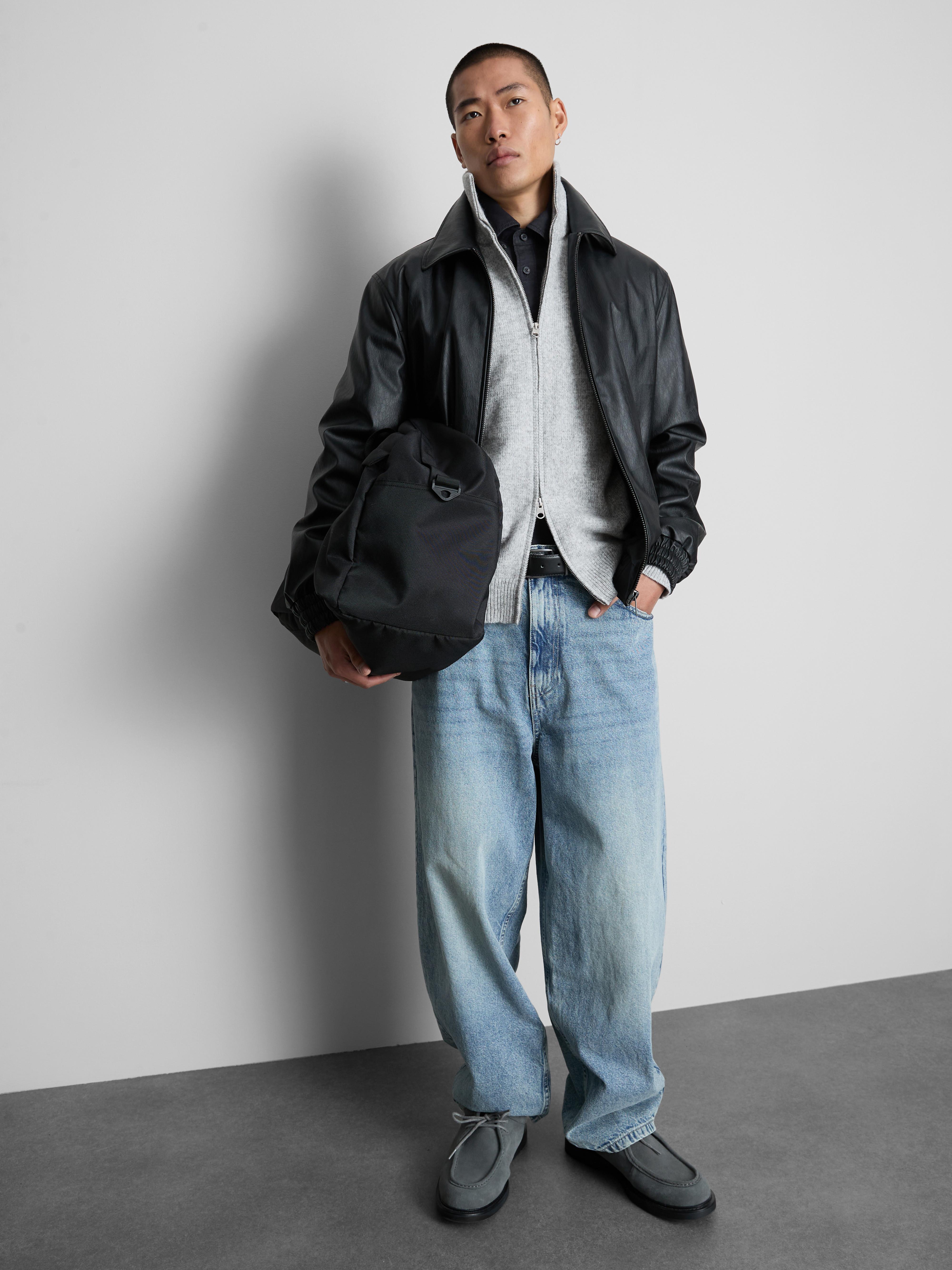 Casaco malha fecho correr