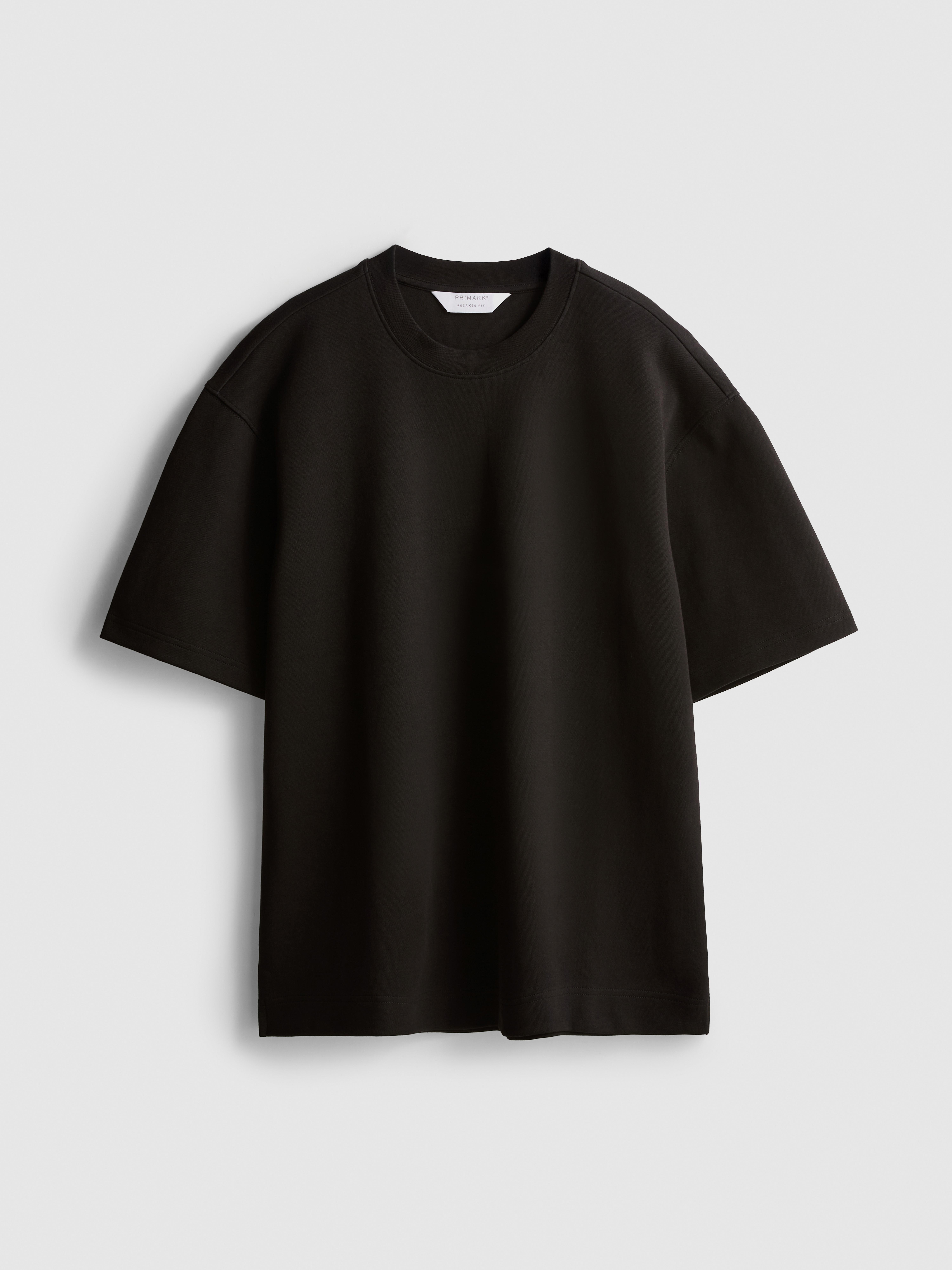 T-shirt décontracté à manches courtes Noir