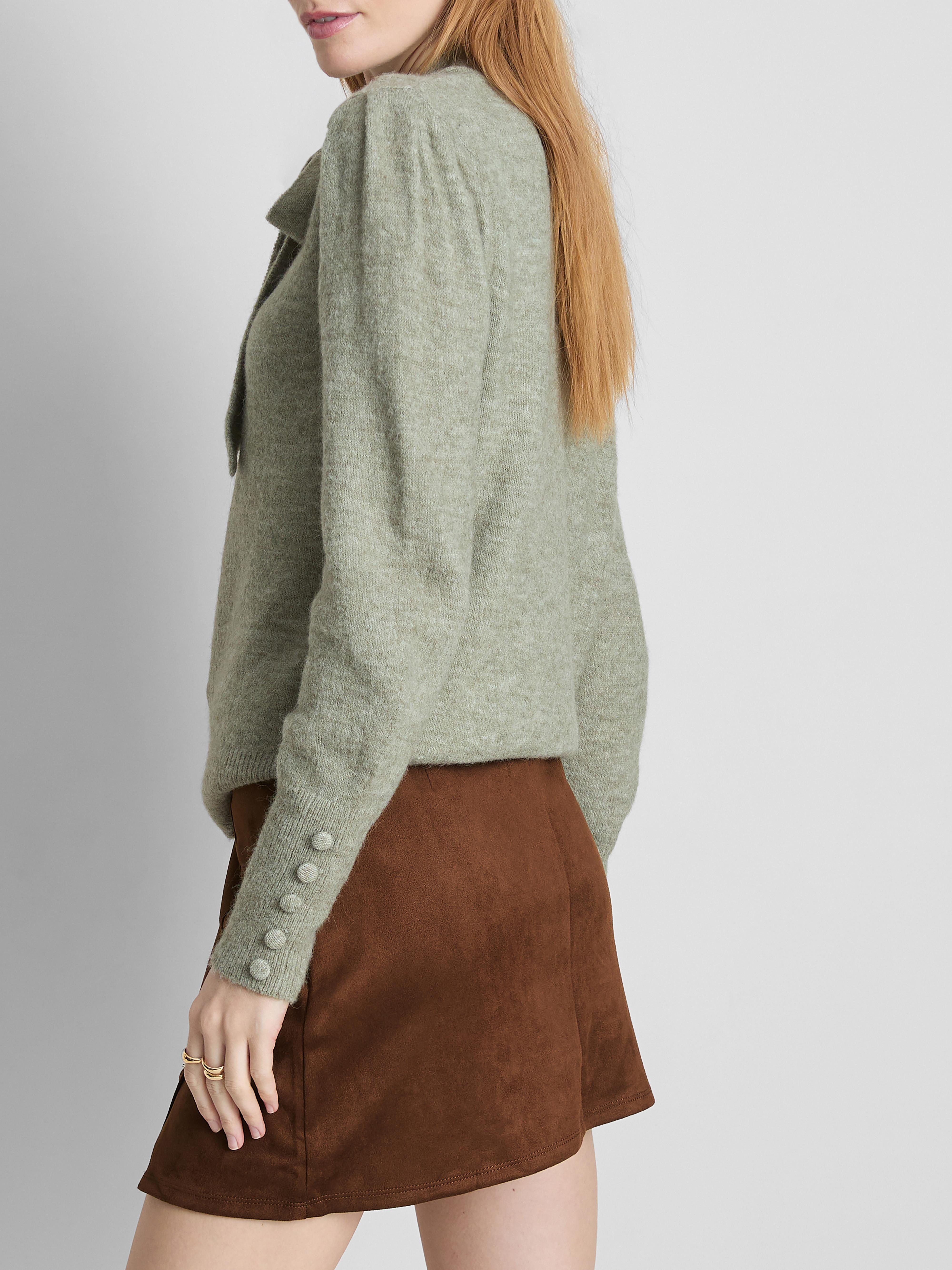 Minifalda de antelina