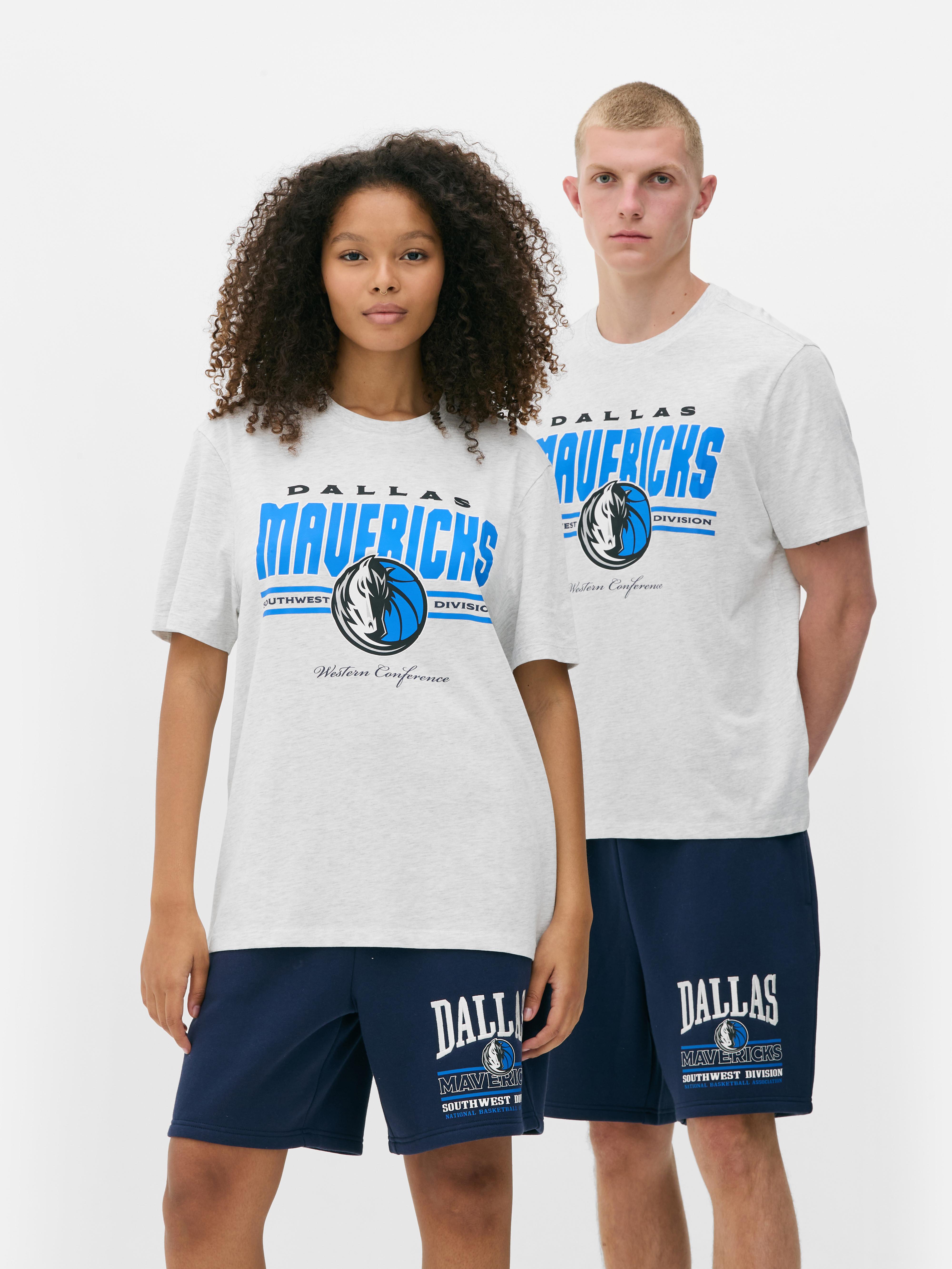 Women's Gray Heather NBA Dallas Mavericks T-Shirt