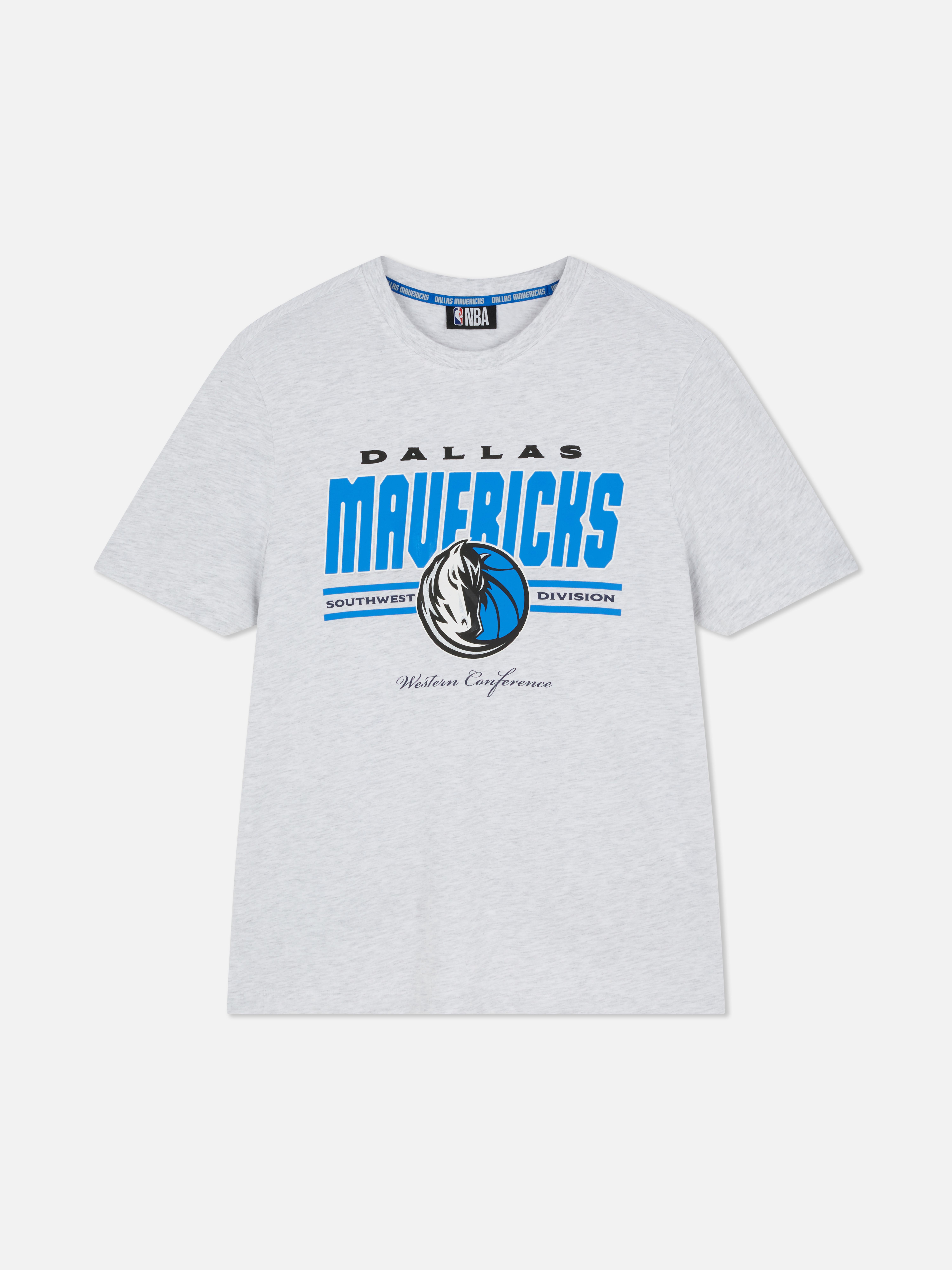 Women's Gray Heather NBA Dallas Mavericks T-Shirt