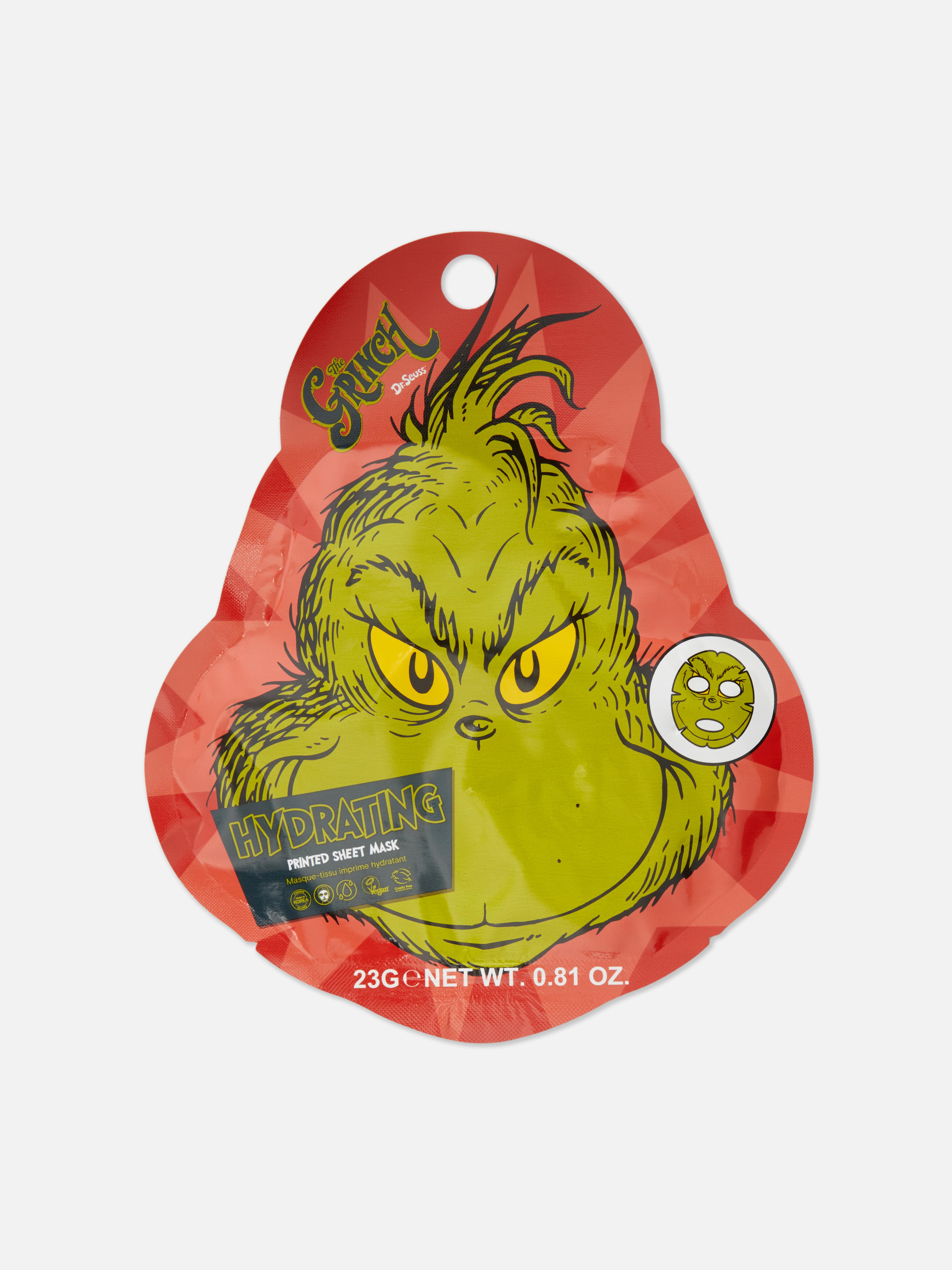 The Grinch Sheet Mask
