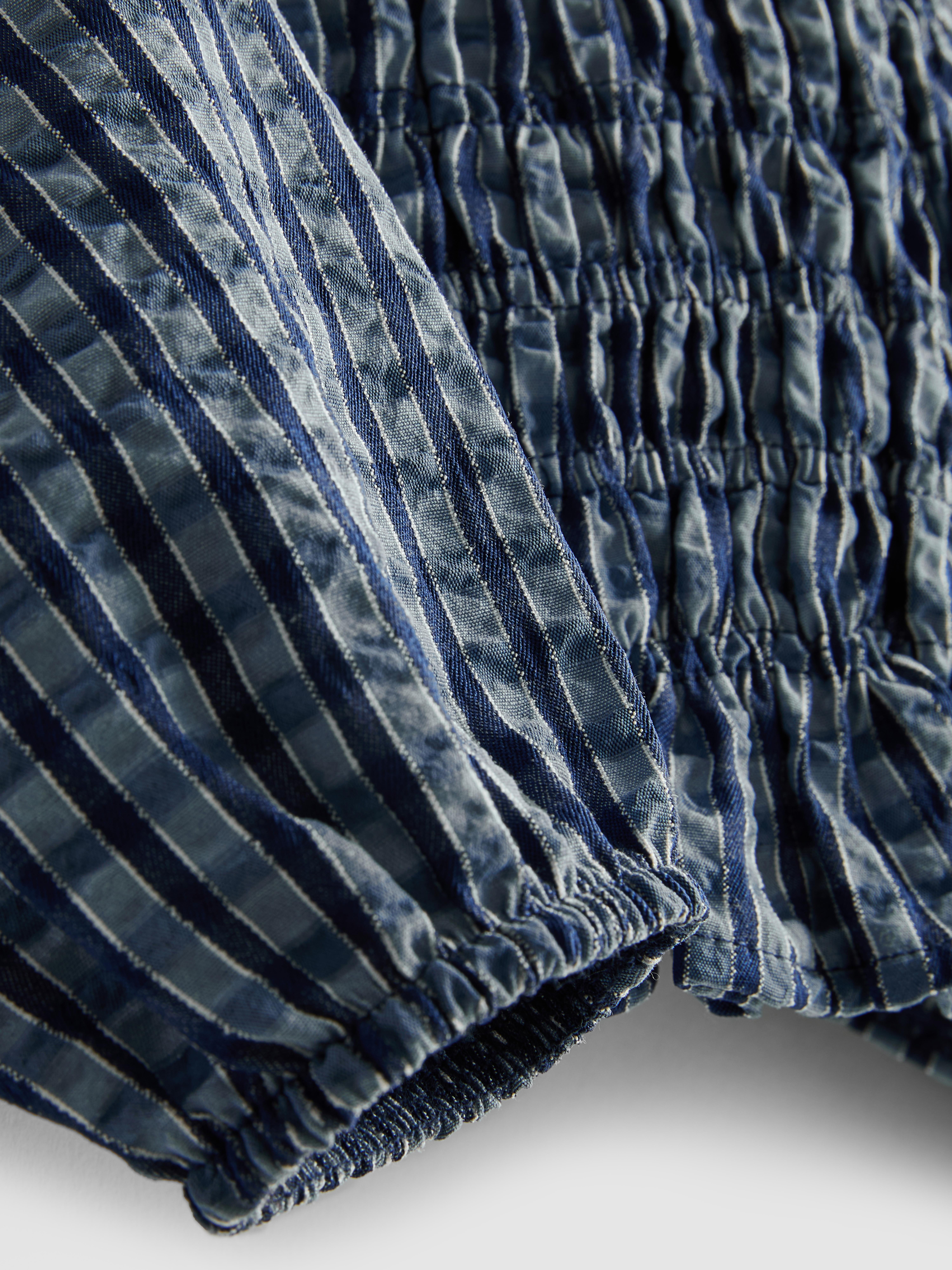 1.5-8yrs | Check Shirred Blouse