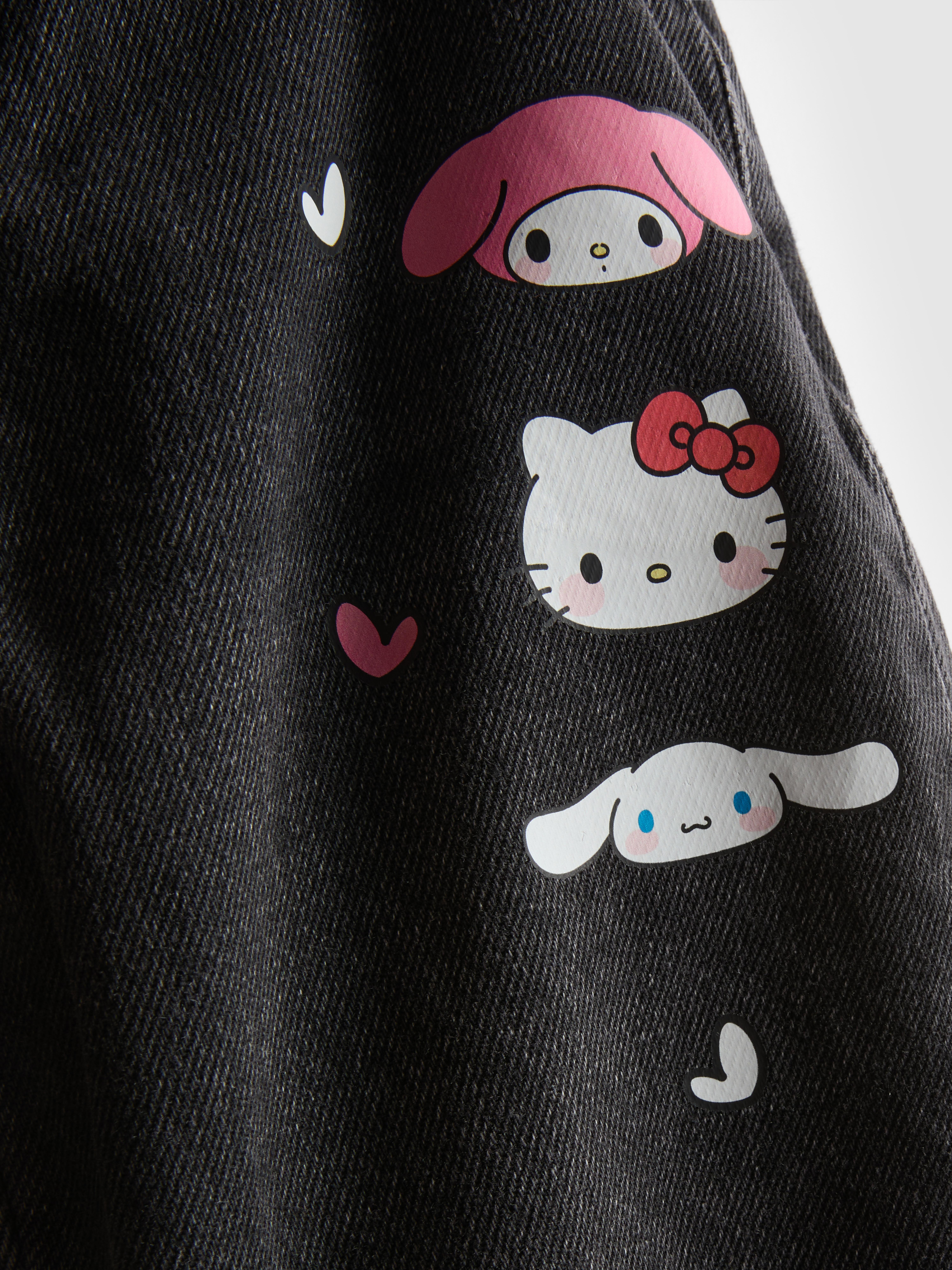 Girls Charcoal 1.5-8yrs | Hello Kitty and Friends Jeans
