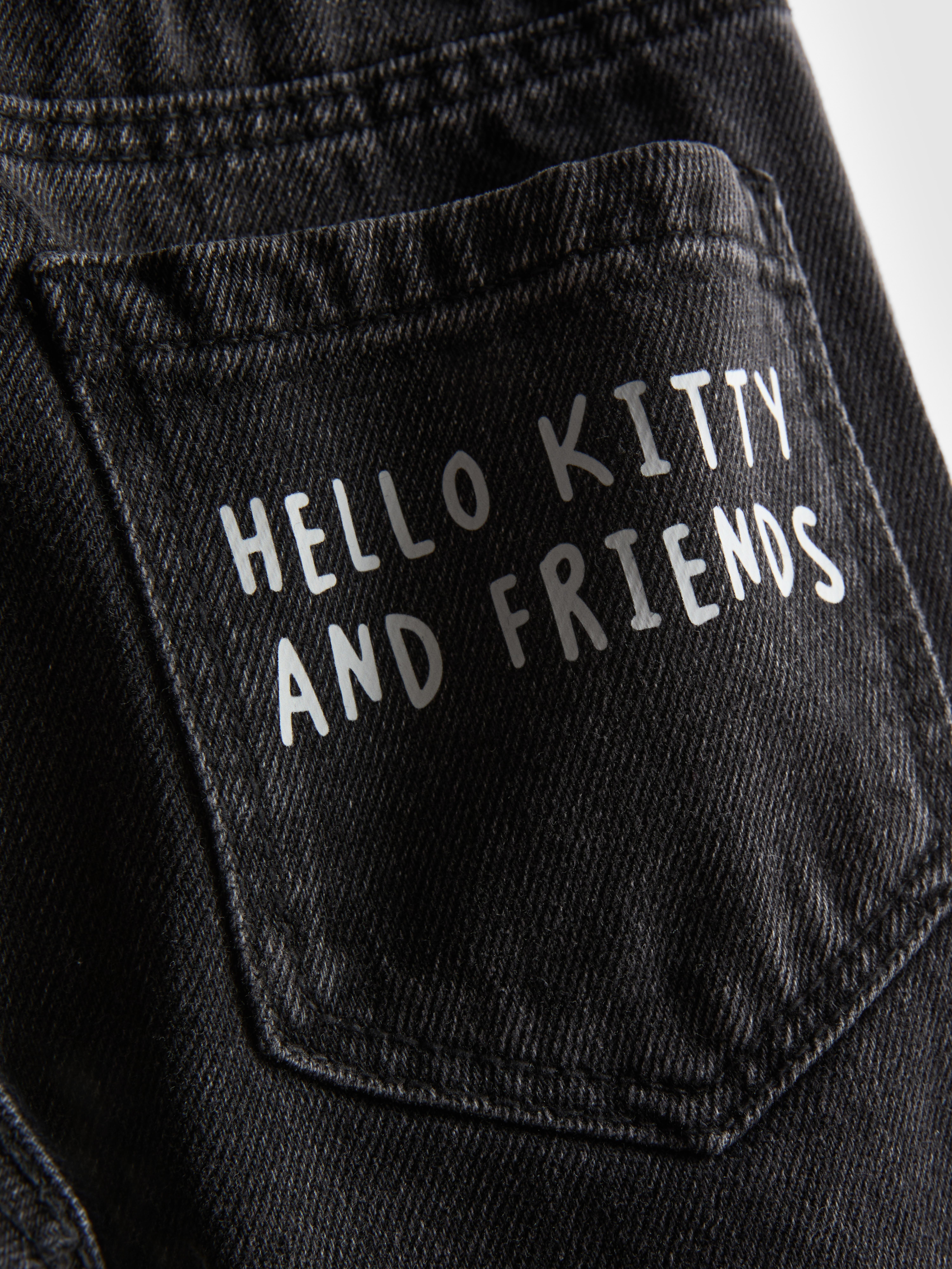 Girls Charcoal 1.5-8yrs | Hello Kitty and Friends Jeans