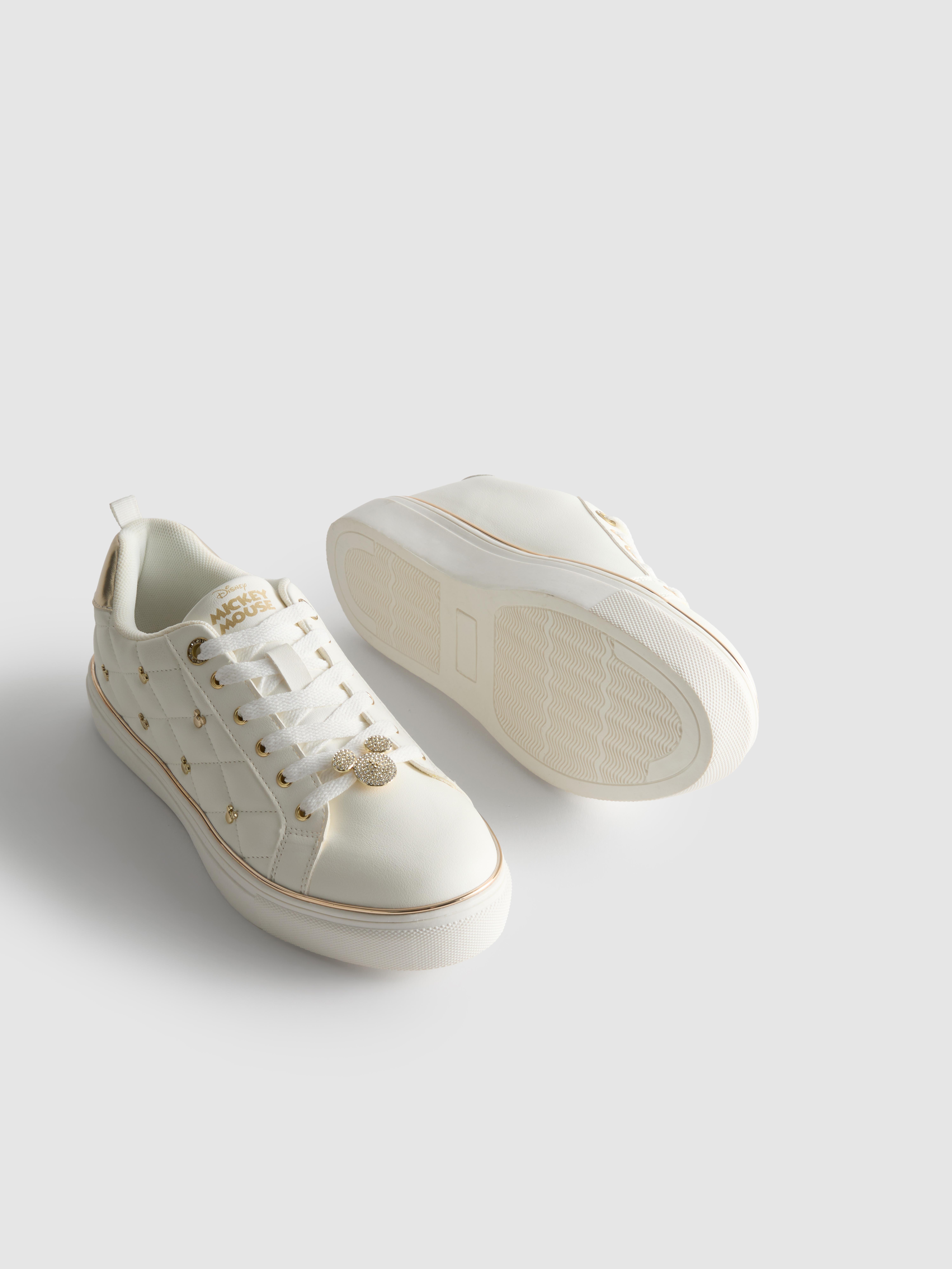 Disney’s Mickey Mouse Embellished Trainers
