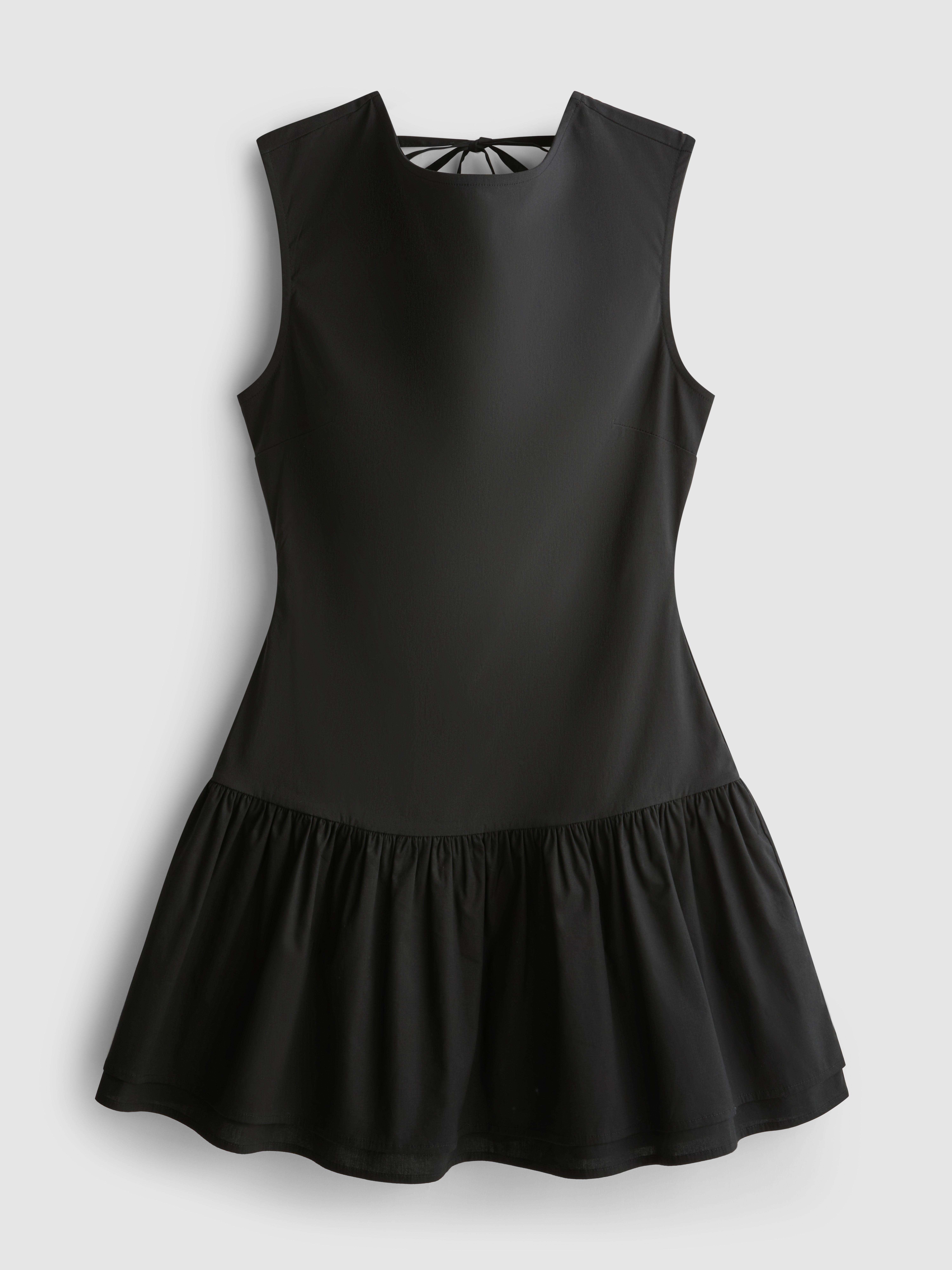 Drop Hem Mini Dress
