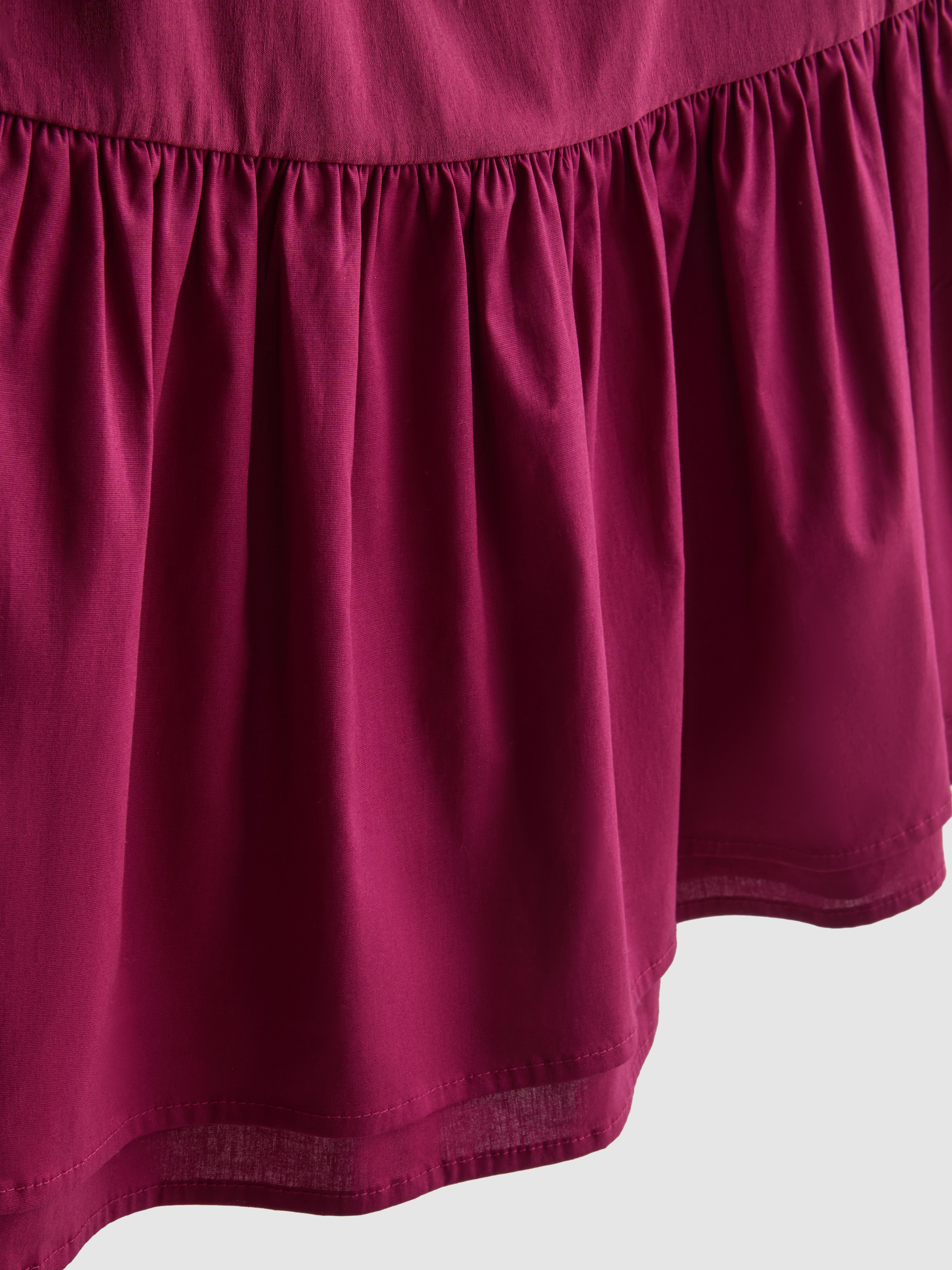 Drop Hem Mini Dress