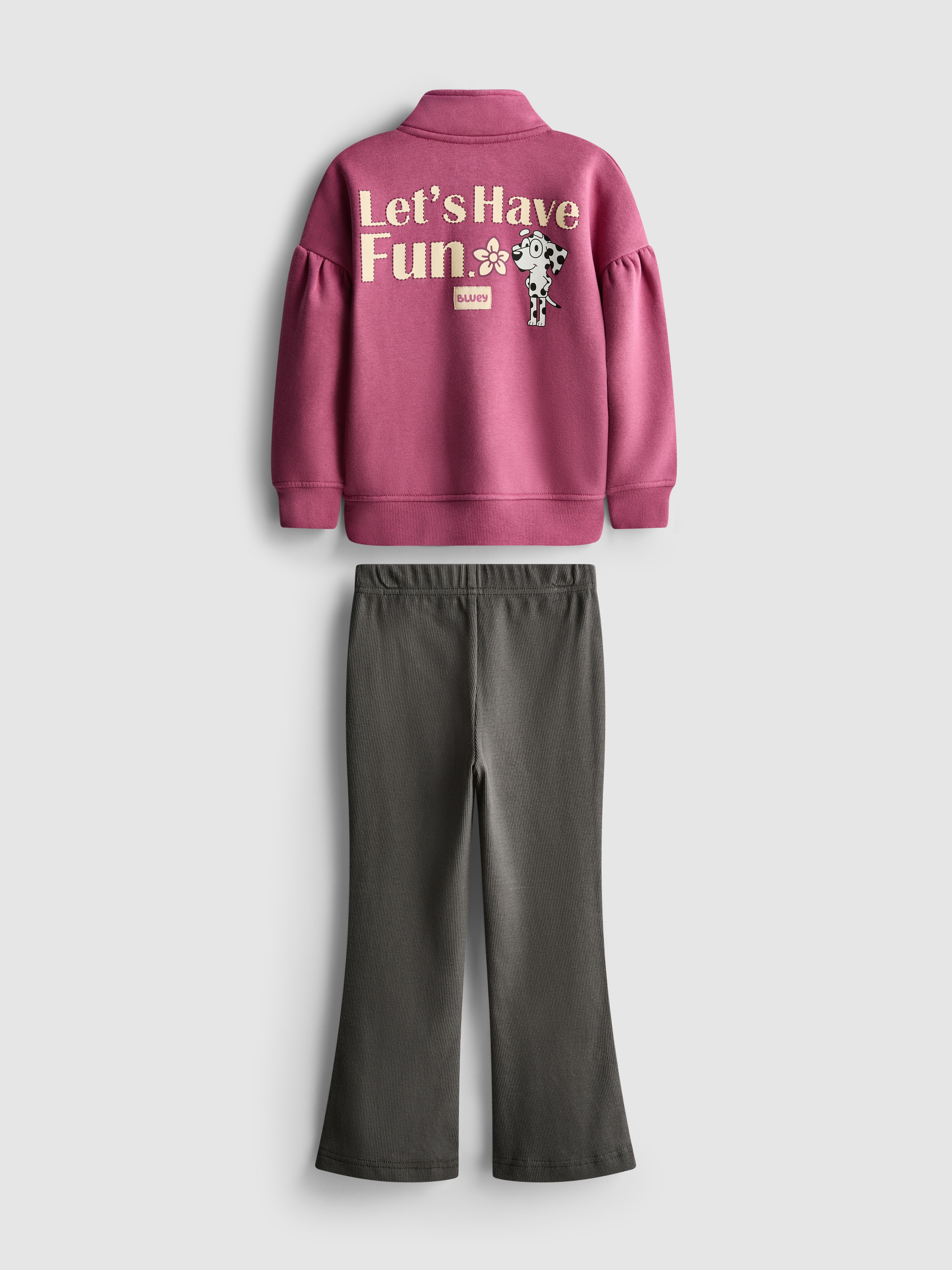 1,5-7 años | Sudadera de Bluey y leggings de campana
