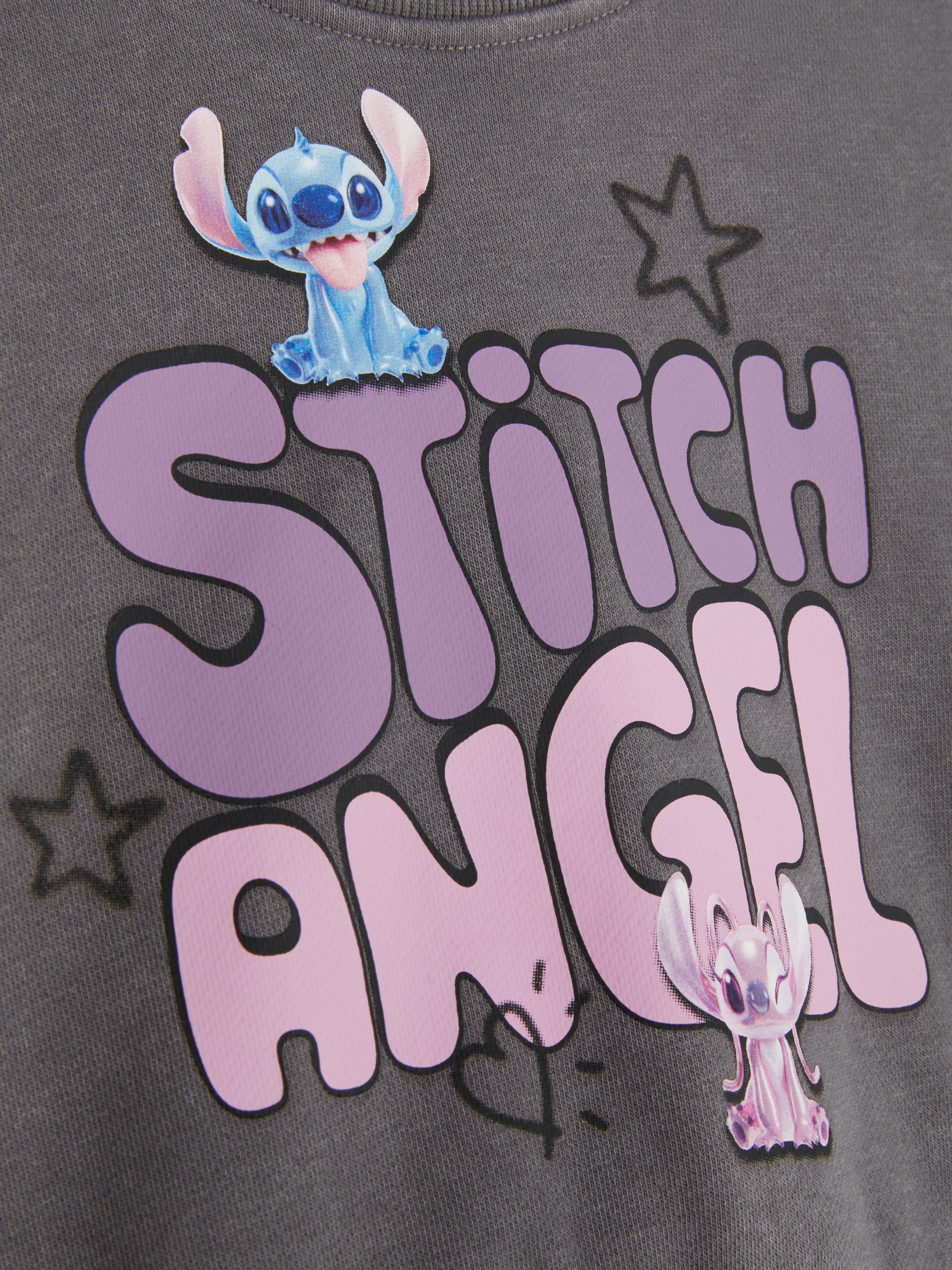 Girls Charcoal 1.5-8yrs | Disney’s Stitch Sweatshirt