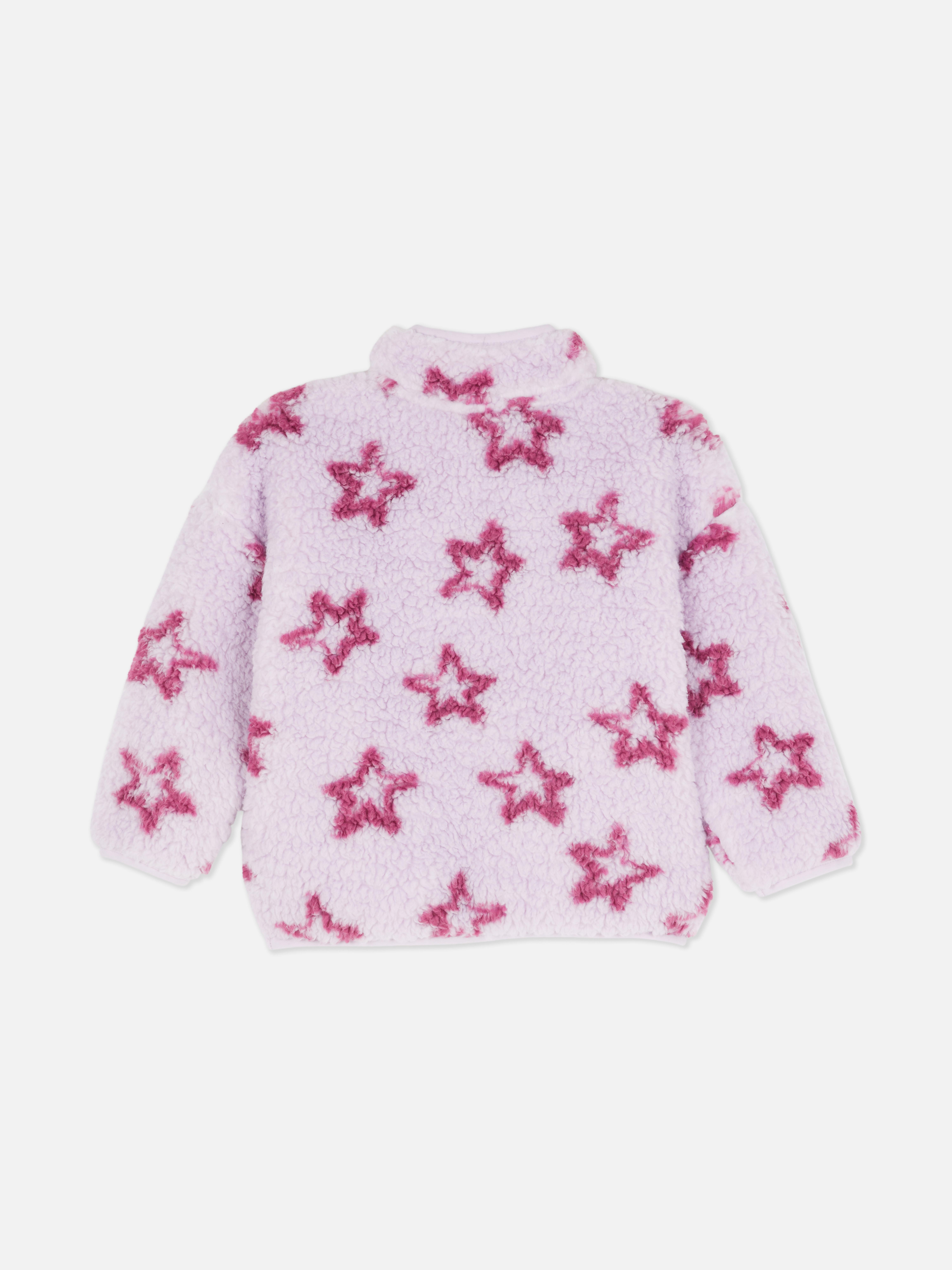 Girls Lilac 1.5-8yrs | Disney’s Stitch Angel Fleece Jacket