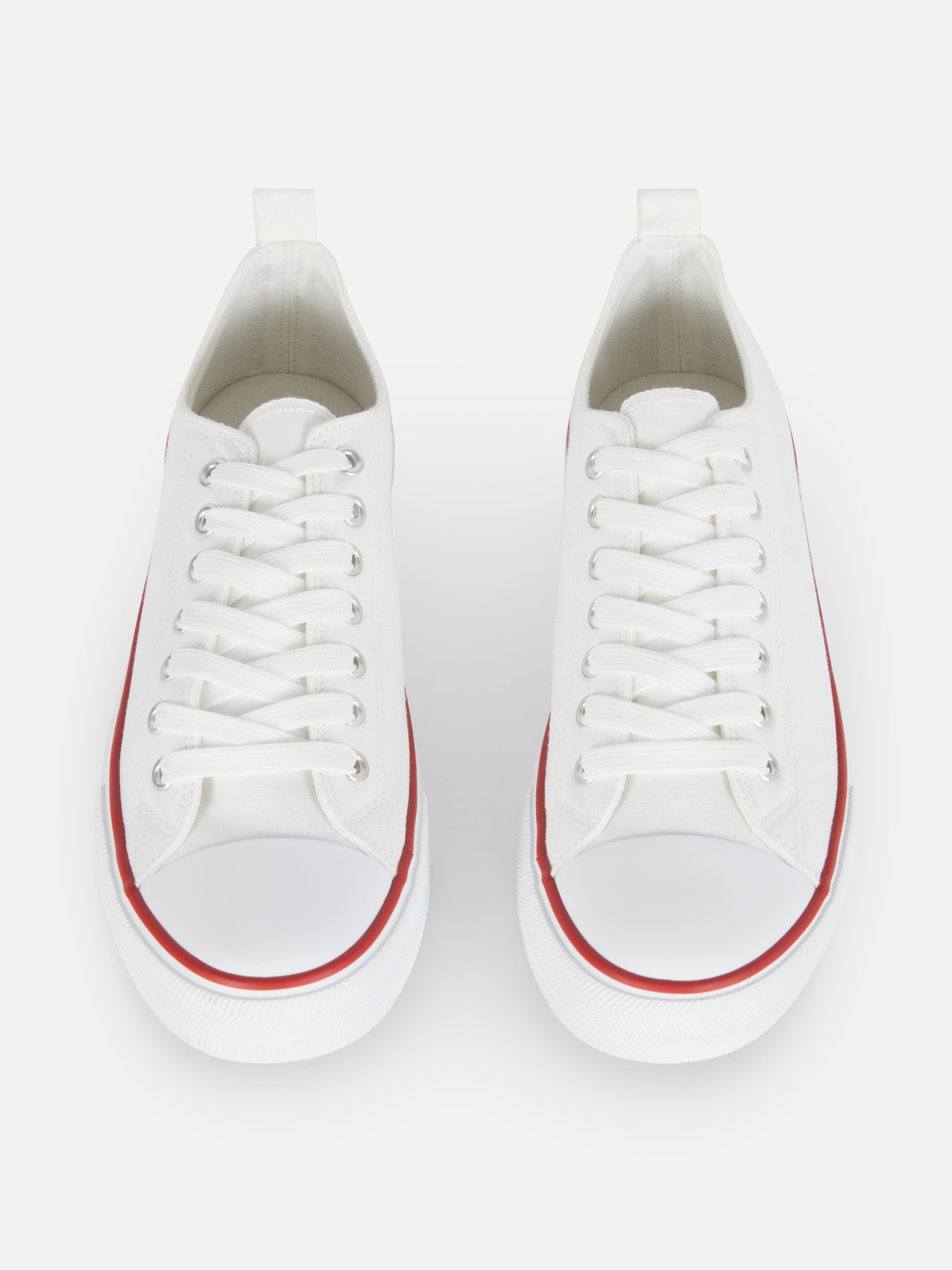 Low-Top-Sneaker aus Canvas