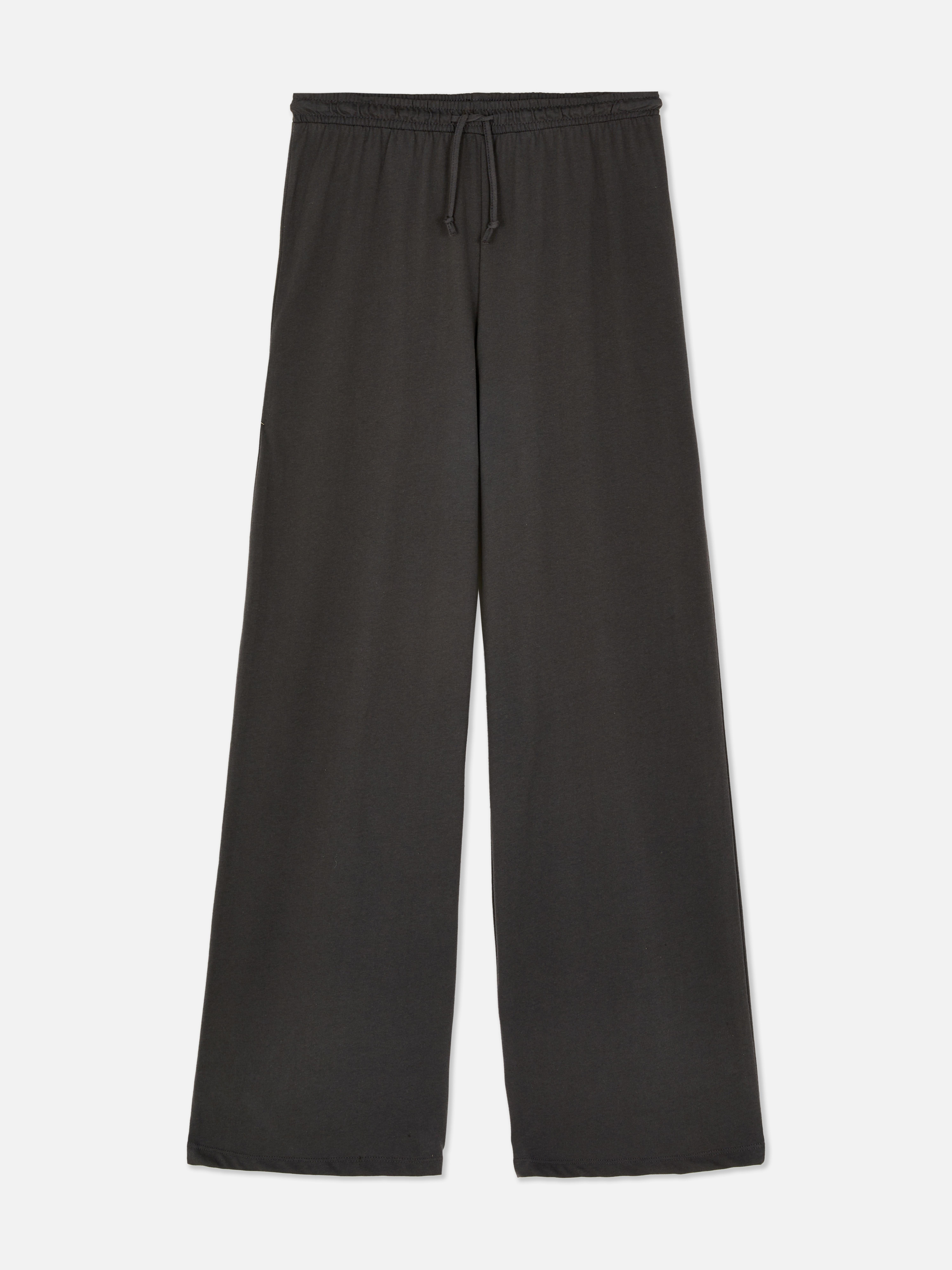 Straight Wide Leg Joggers