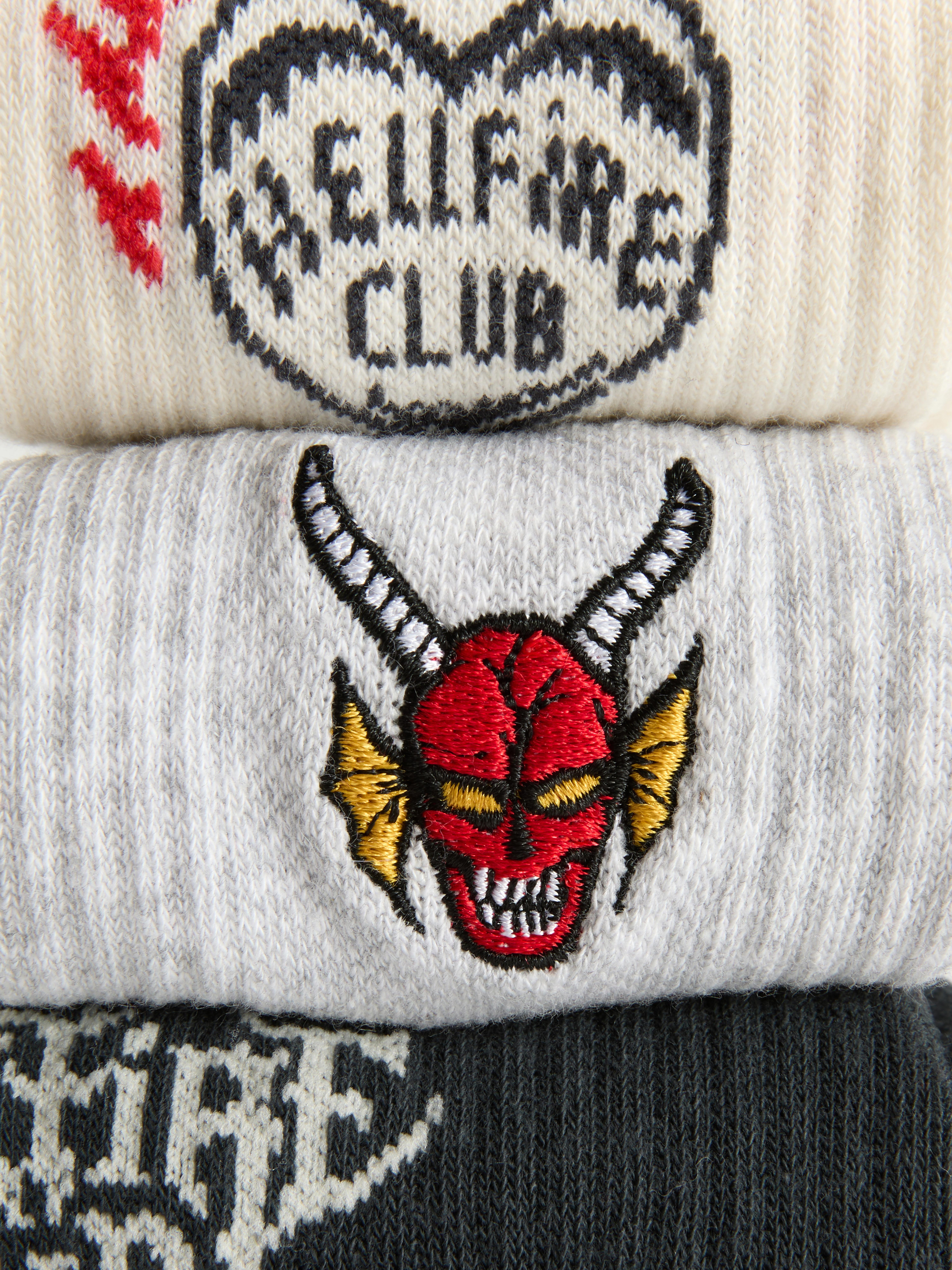 „Stranger Things“ Crew-Socken, 3er-Pack