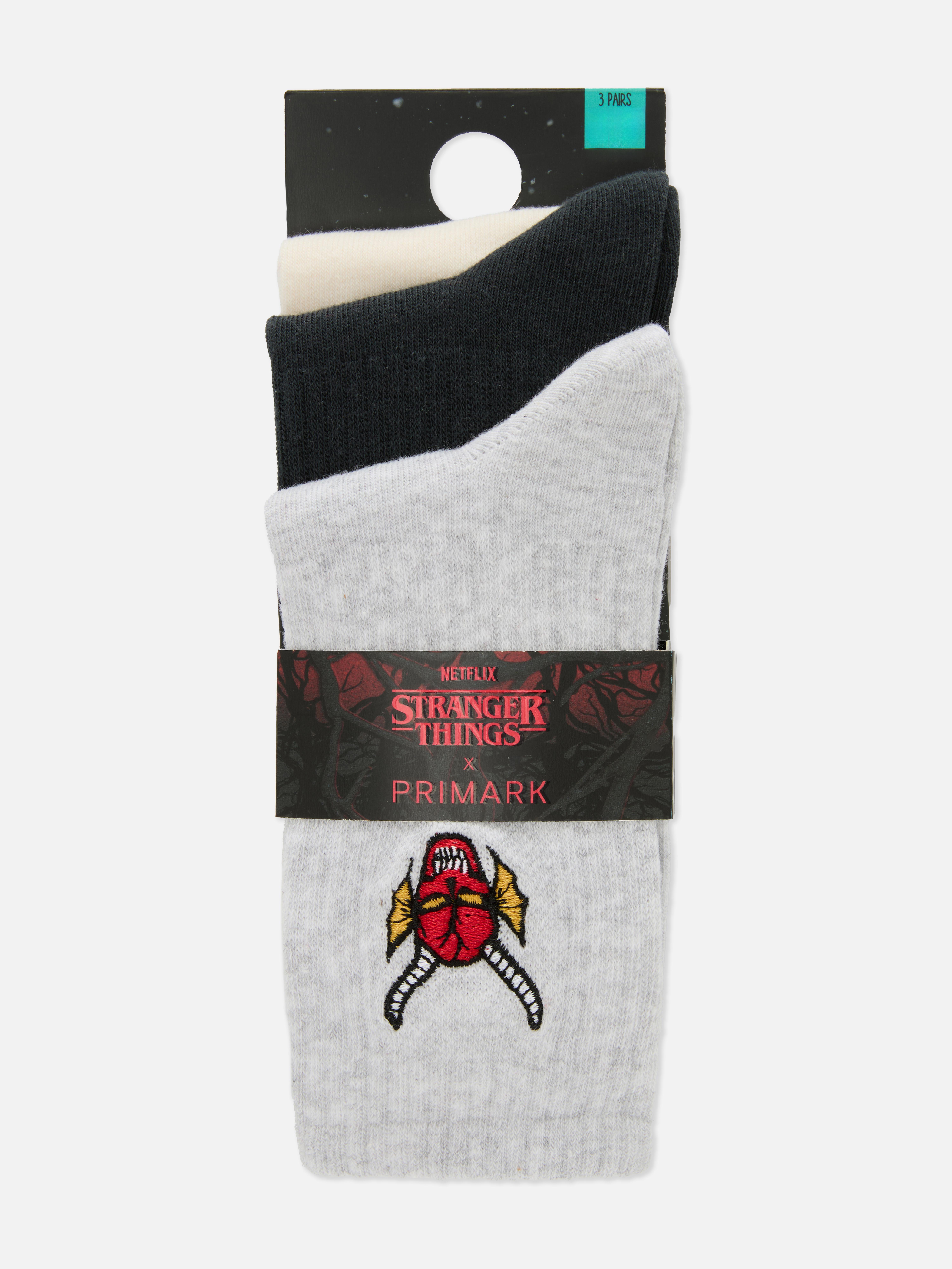„Stranger Things“ Crew-Socken, 3er-Pack