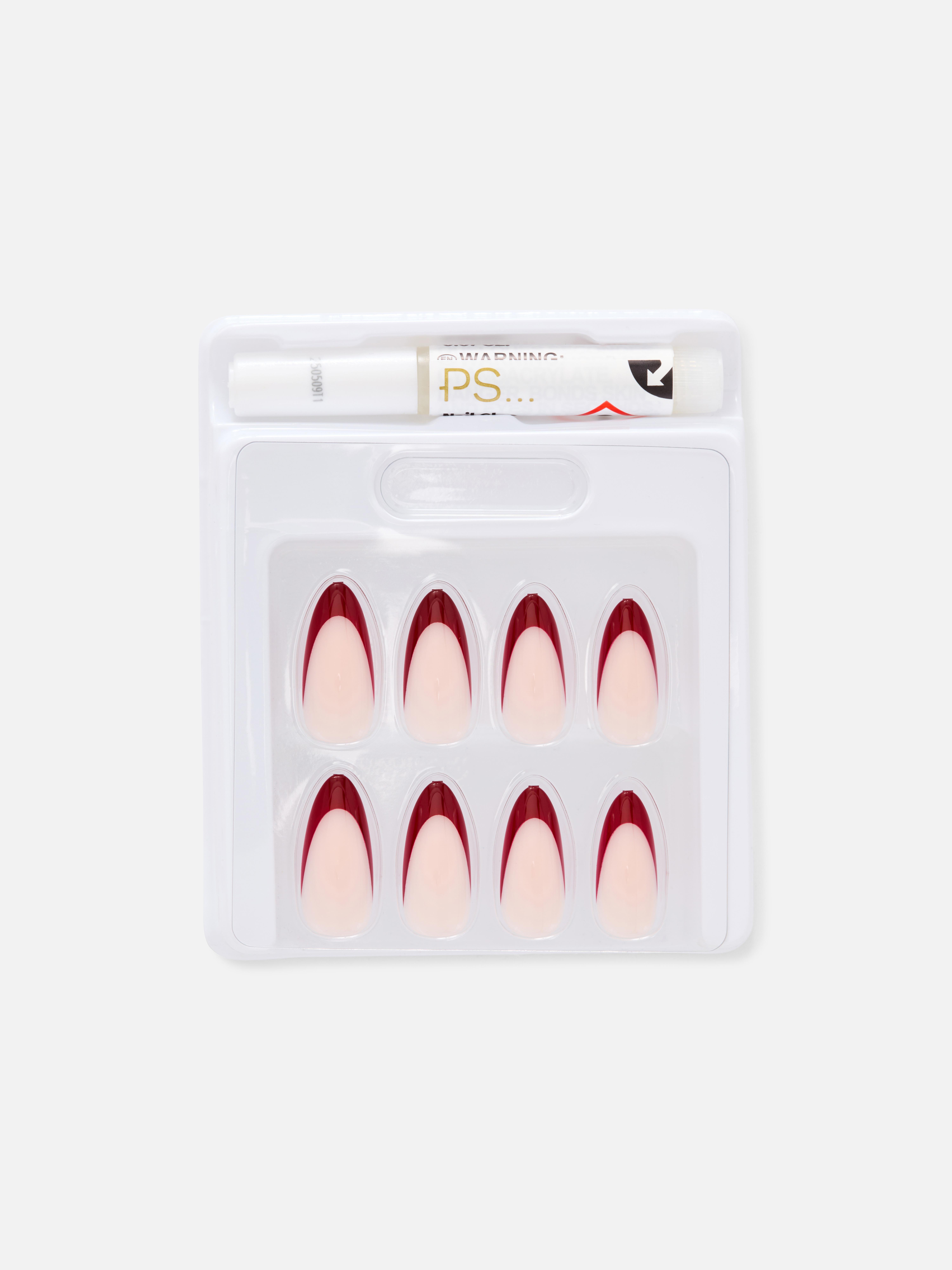 PS... Pro Gel Effect Pointed Gloss False Nails