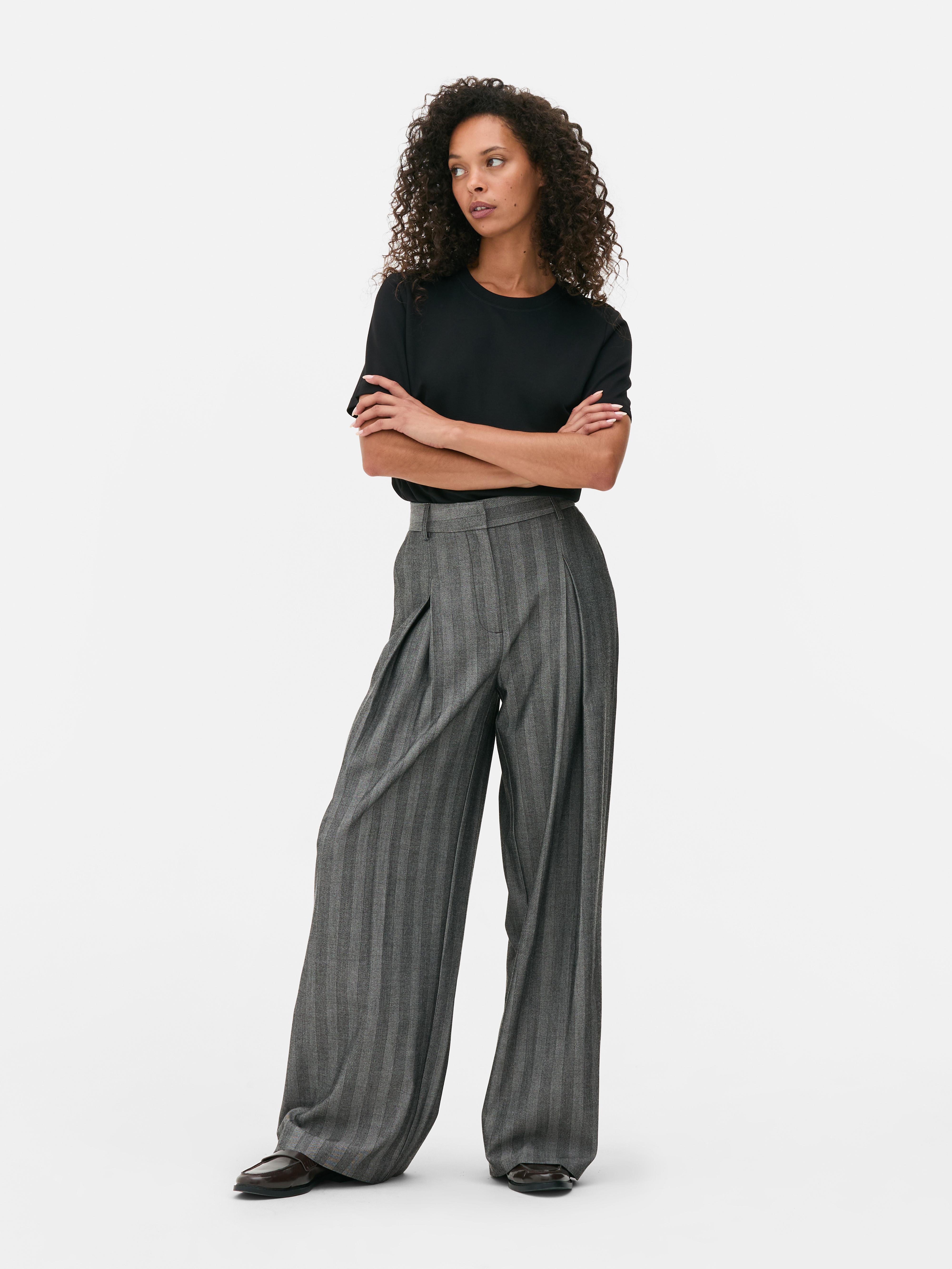 The Edit Wide Leg Trousers