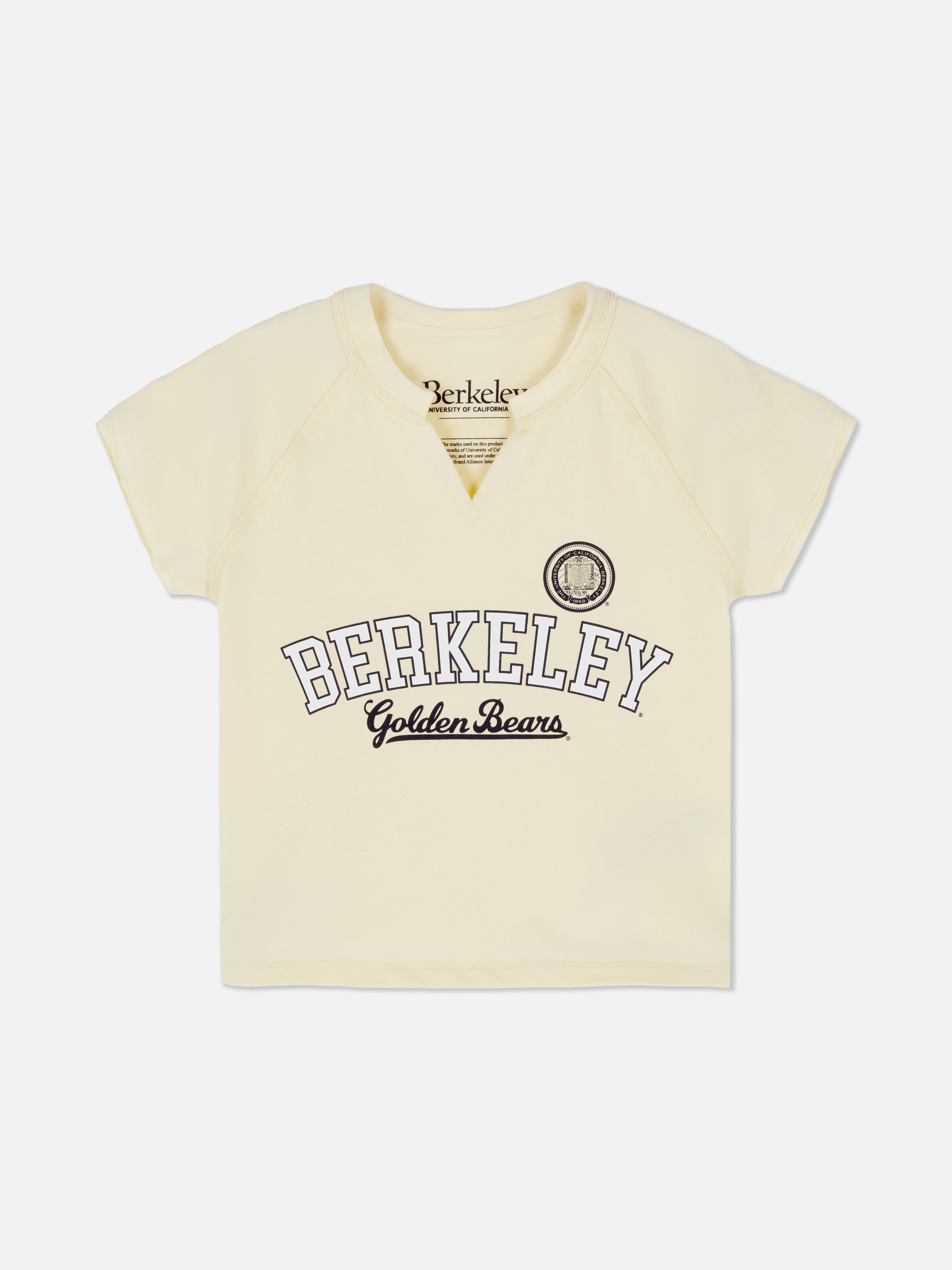 7-15 ans | T-shirt court à col cranté et motif Berkeley