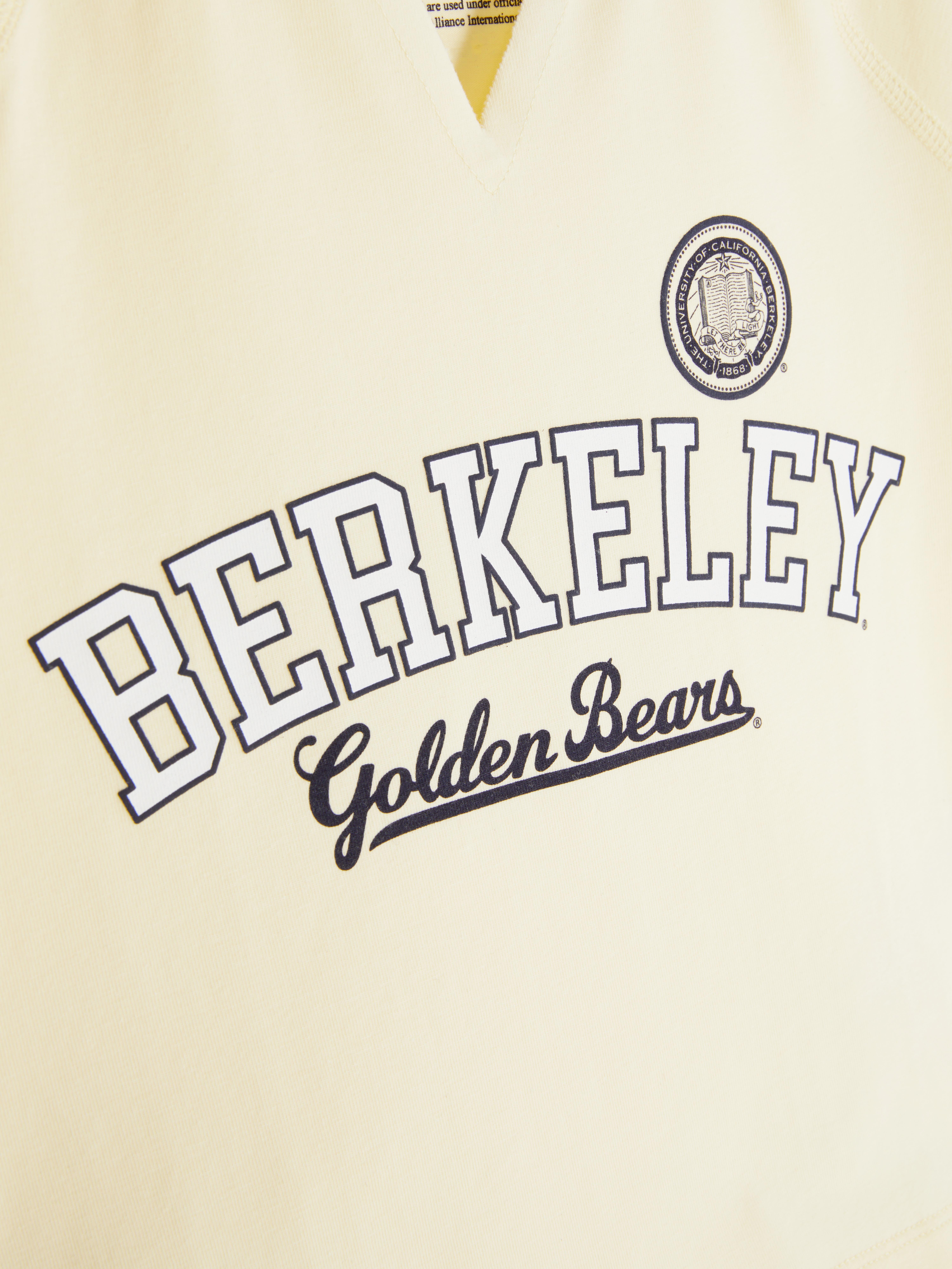 7-15 ans | T-shirt court à col cranté et motif Berkeley