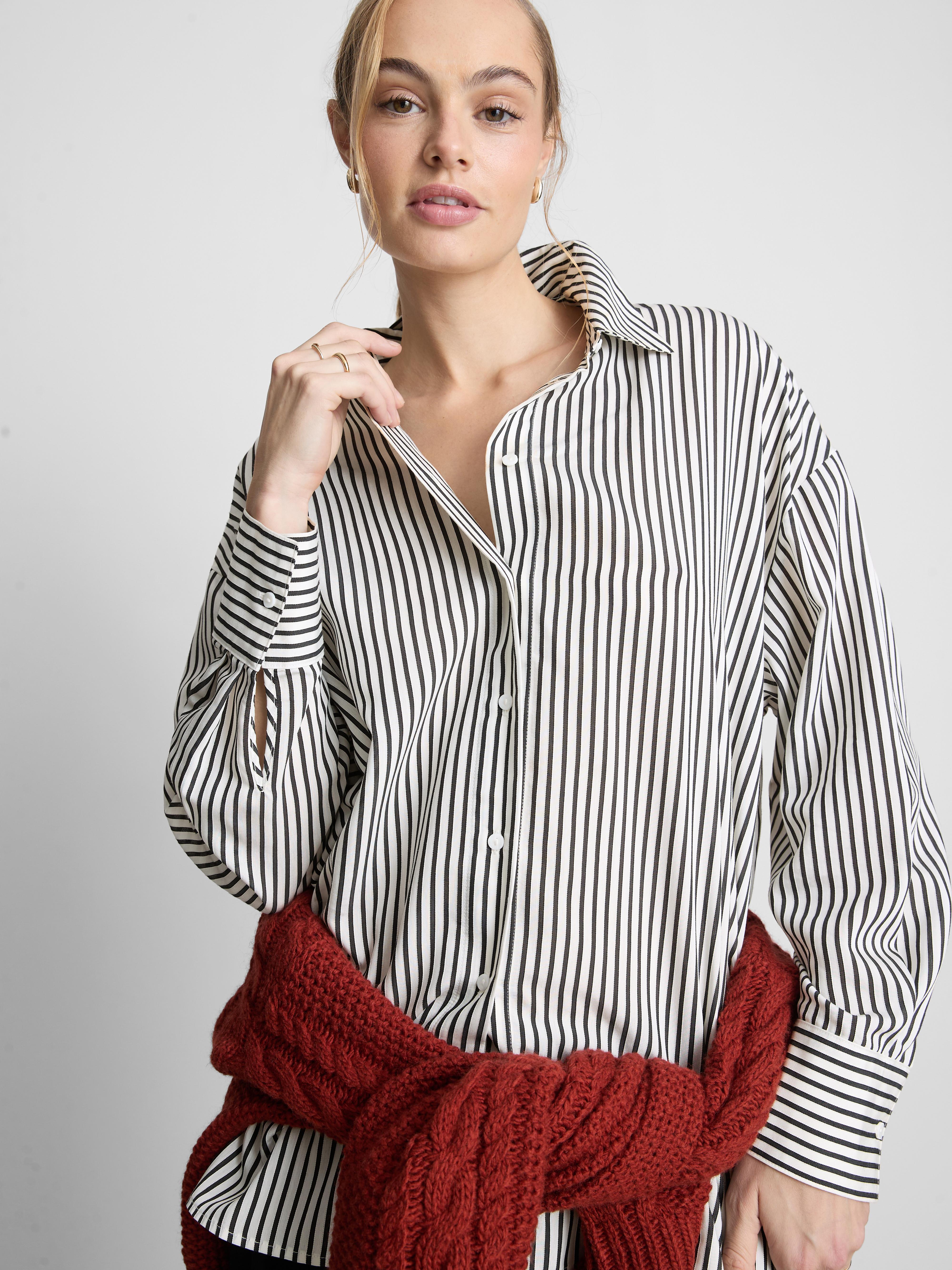 Gestreept overhemd The Edit