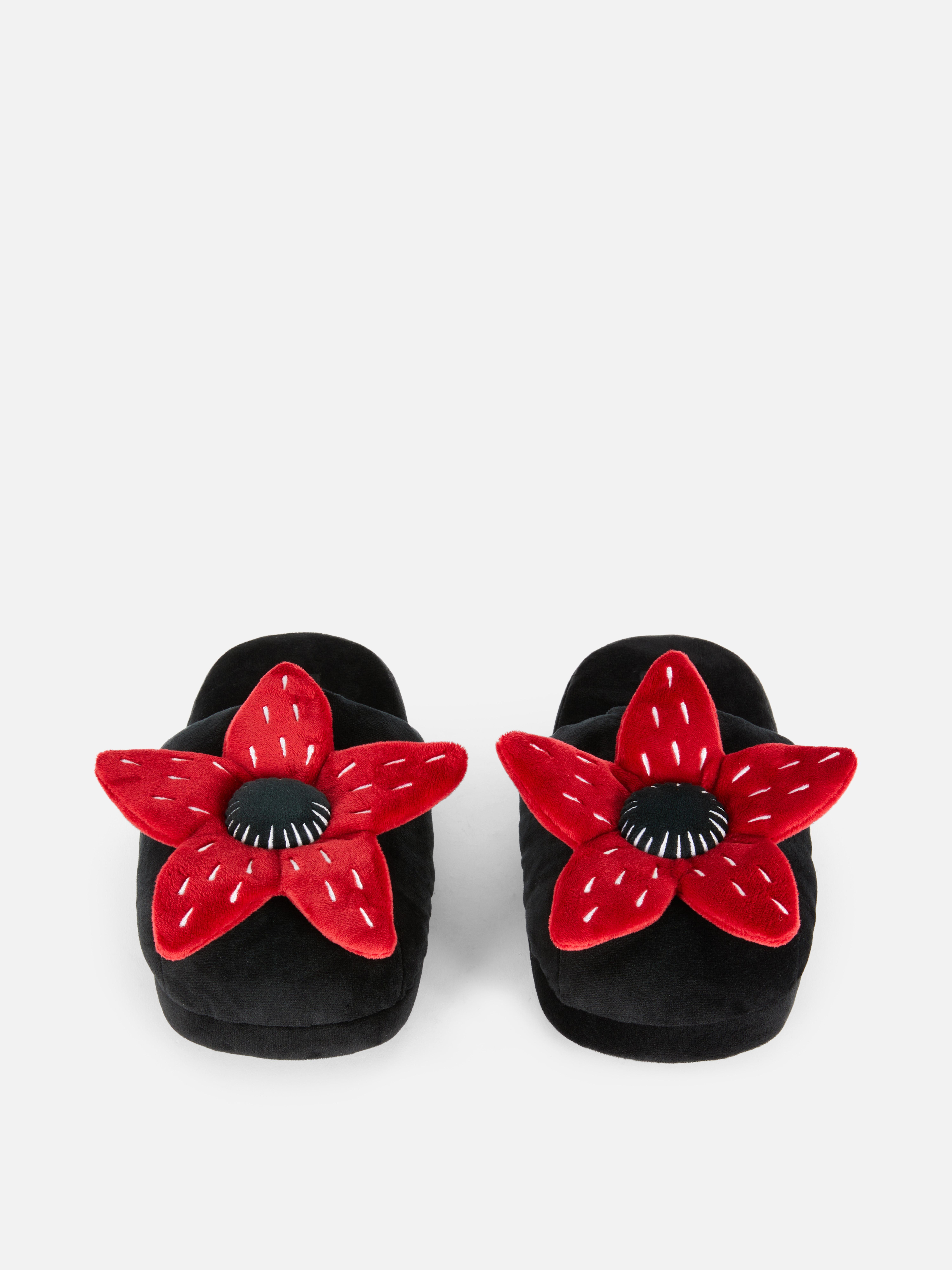 Pantuflas destalonadas de Stranger Things