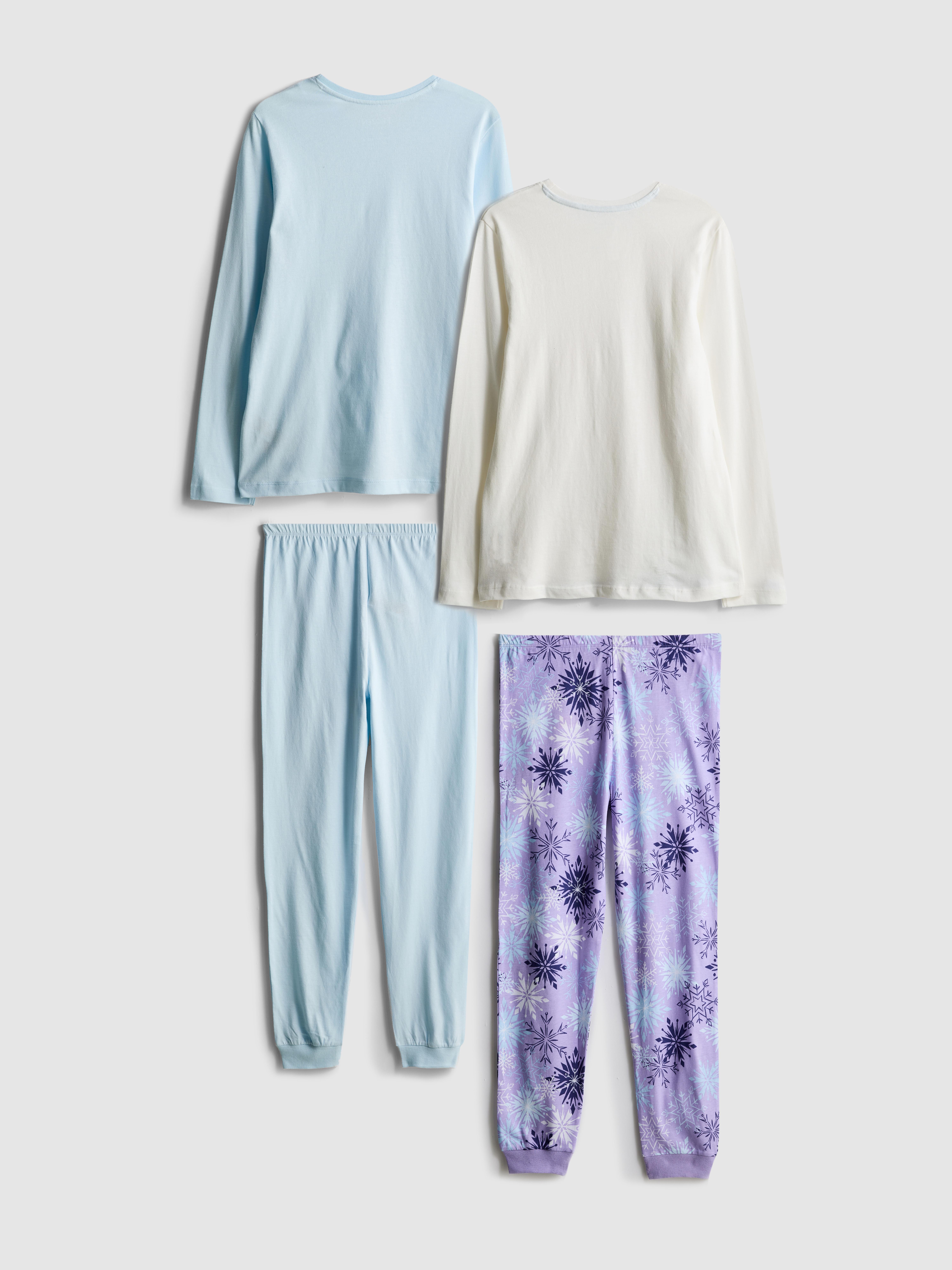 1,5-10 ans | Lot de 2 pyjamas Disney La Reine des neiges