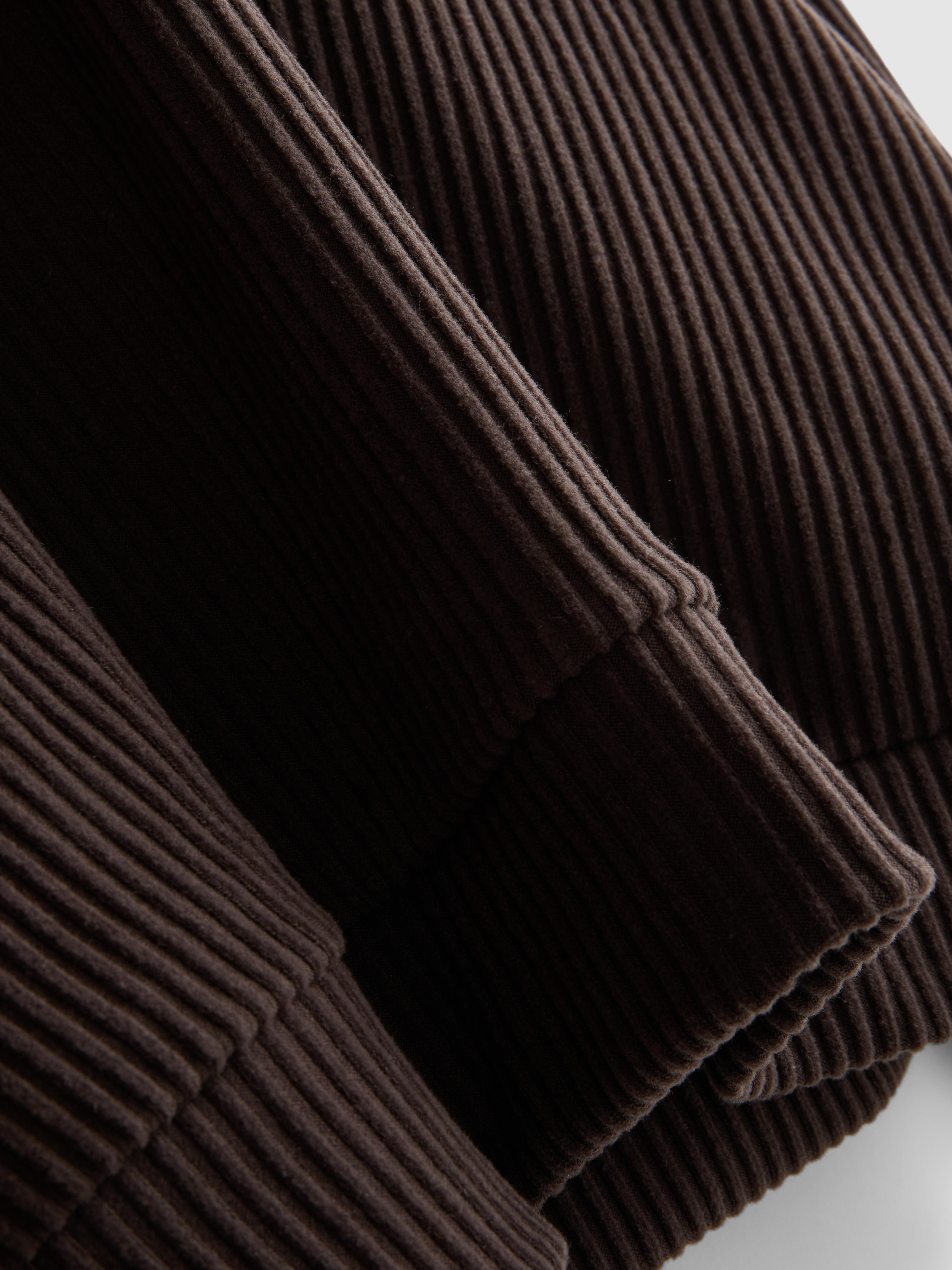 Ribbed Cropped Hoodie