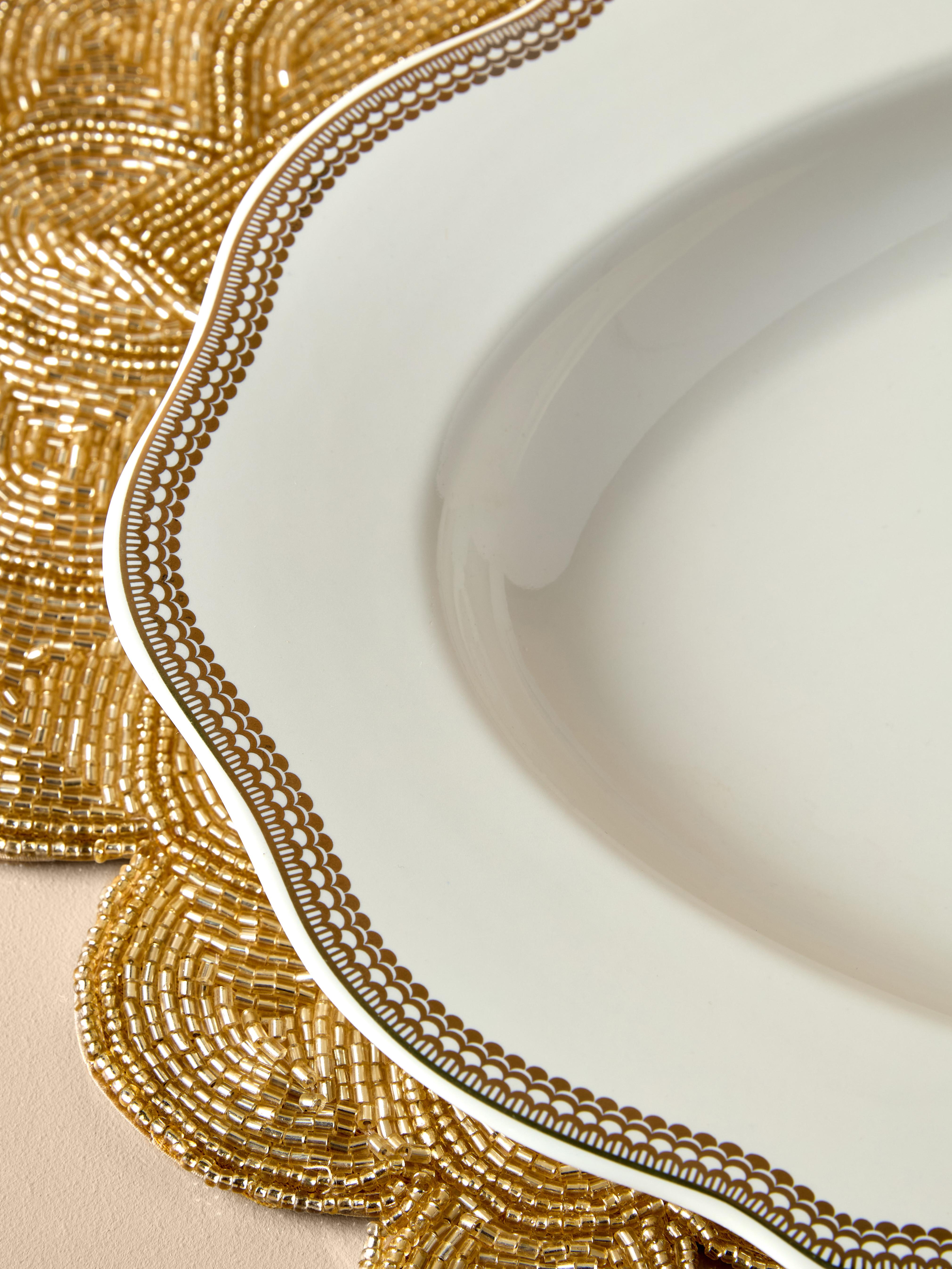 The Edit Art Deco Extra Large Serving Plate