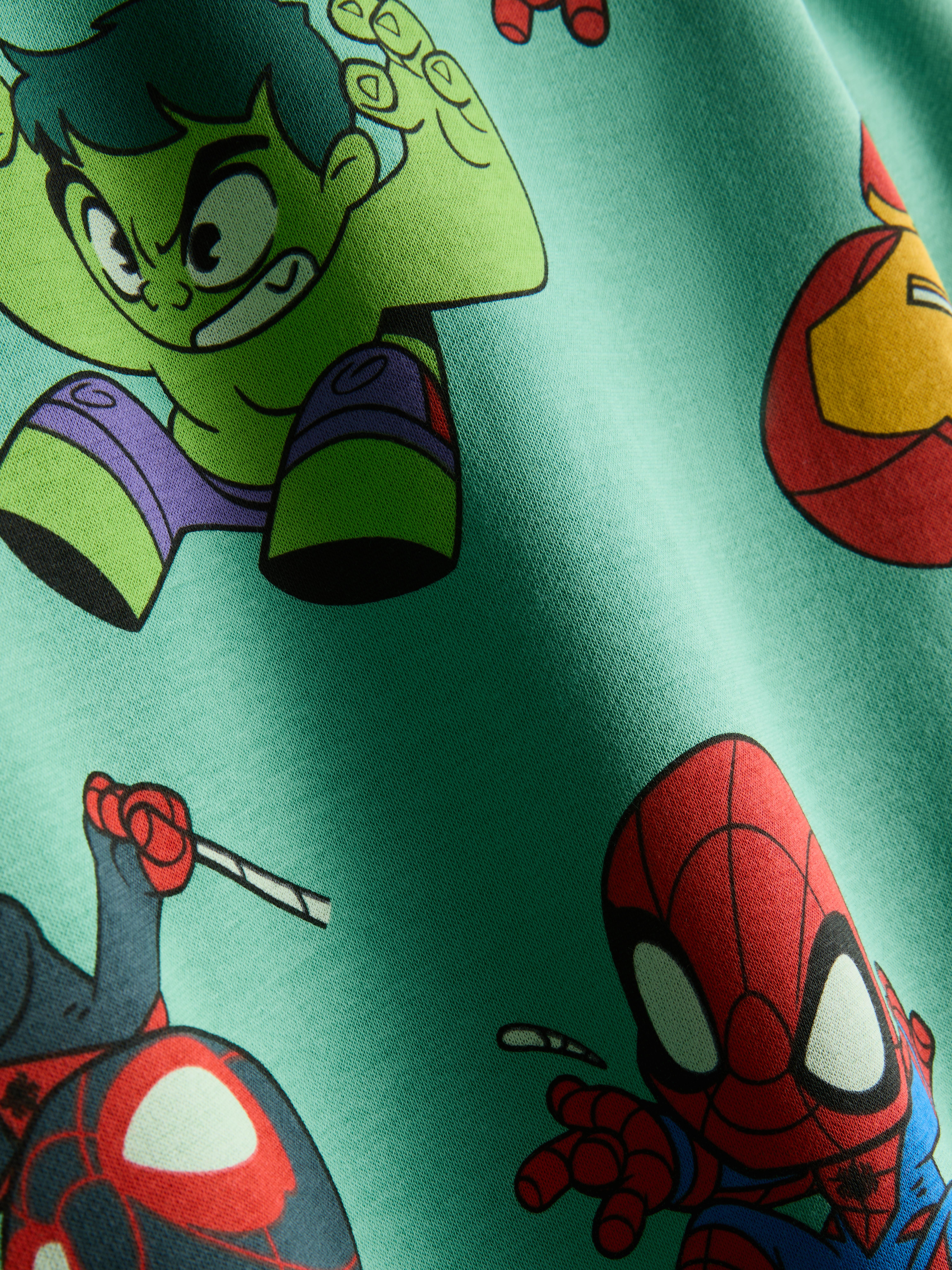 Boys Green 1.5-8yrs | MARVEL Characters Sweatshirt