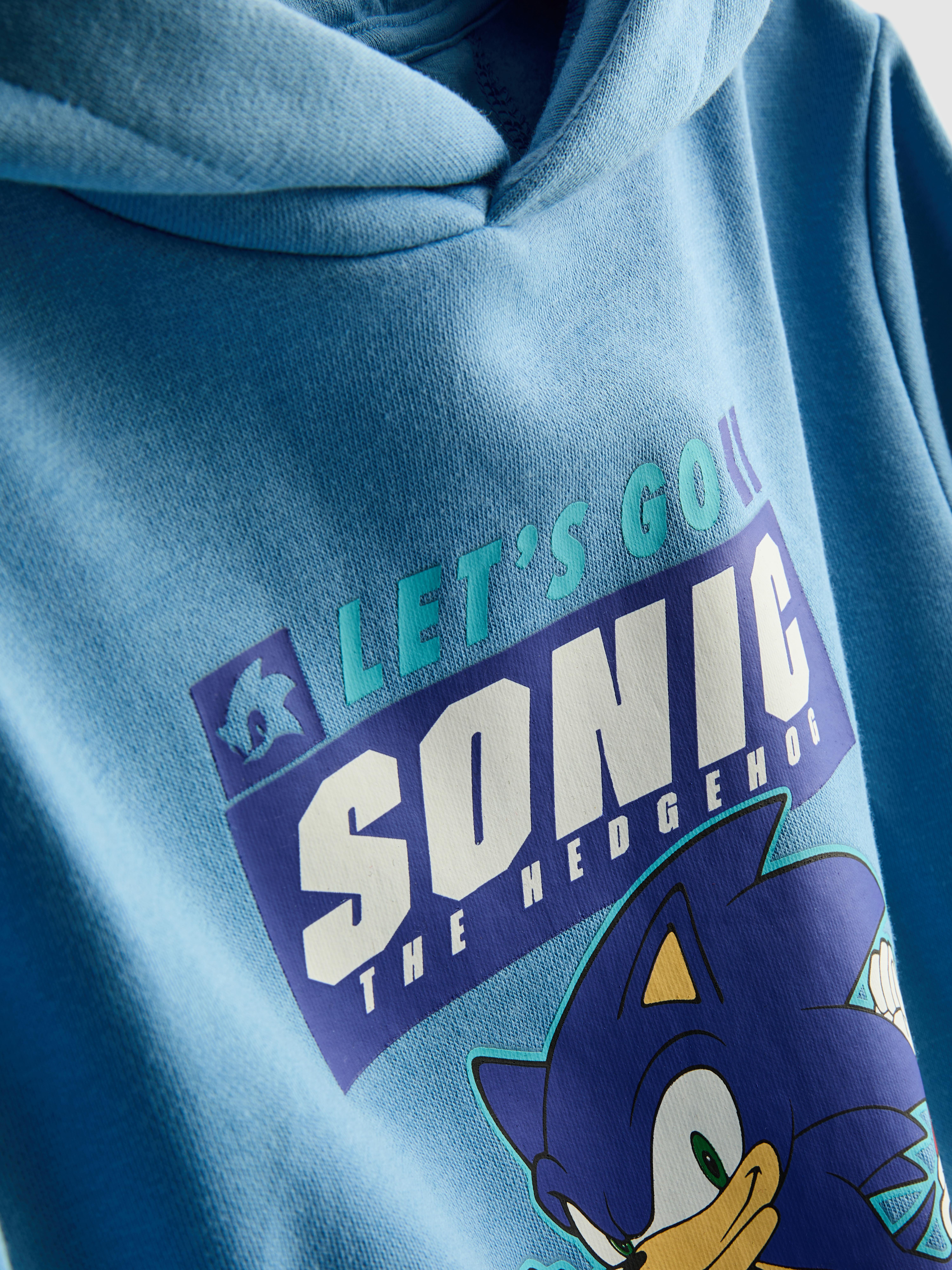 3 – 8 rokov | Mikina s kapucňou Ježko Sonic