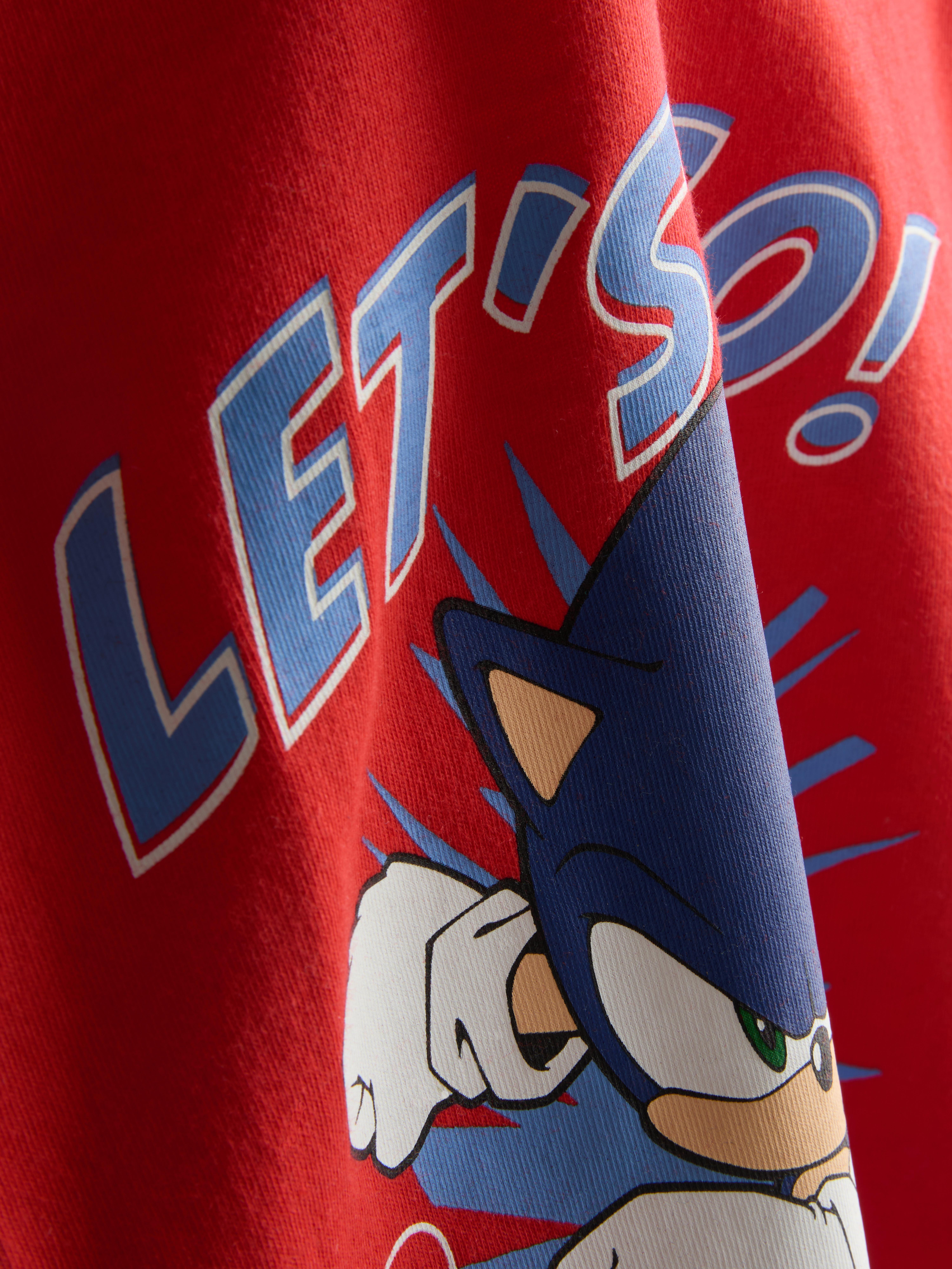 3-8yrs | Sonic The Hedgehog Long Sleeve T-Shirt